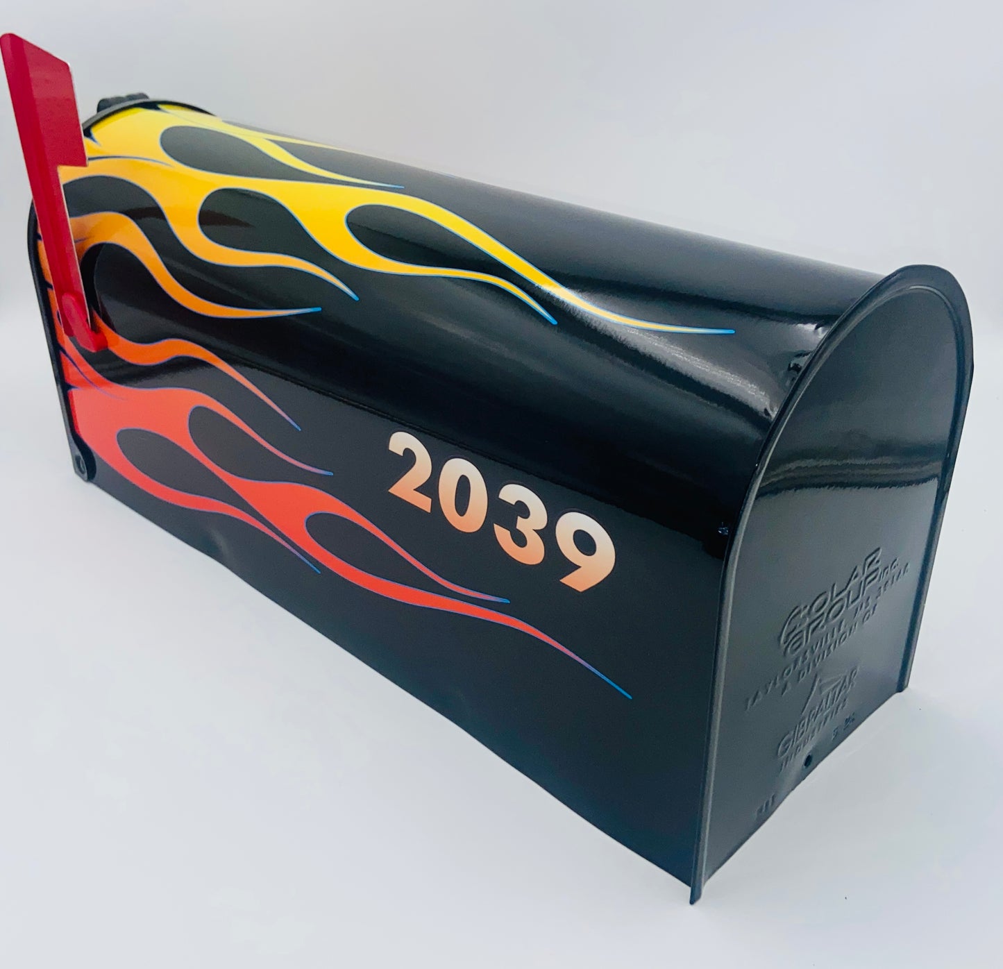 Pinstriping Hotrod Custom Mailbox Gift for Dad