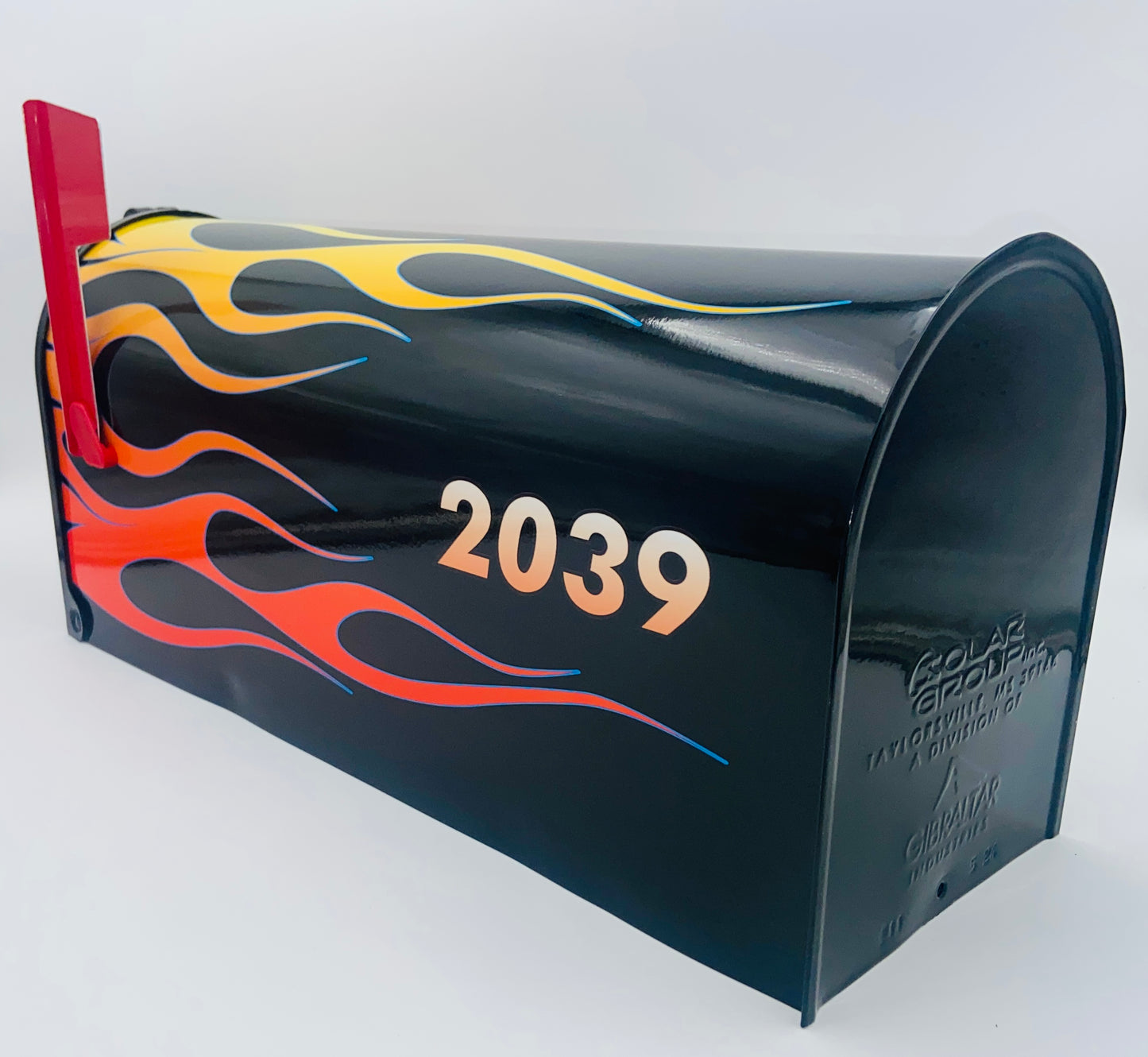 Pinstriping Hotrod Custom Mailbox Gift for Dad