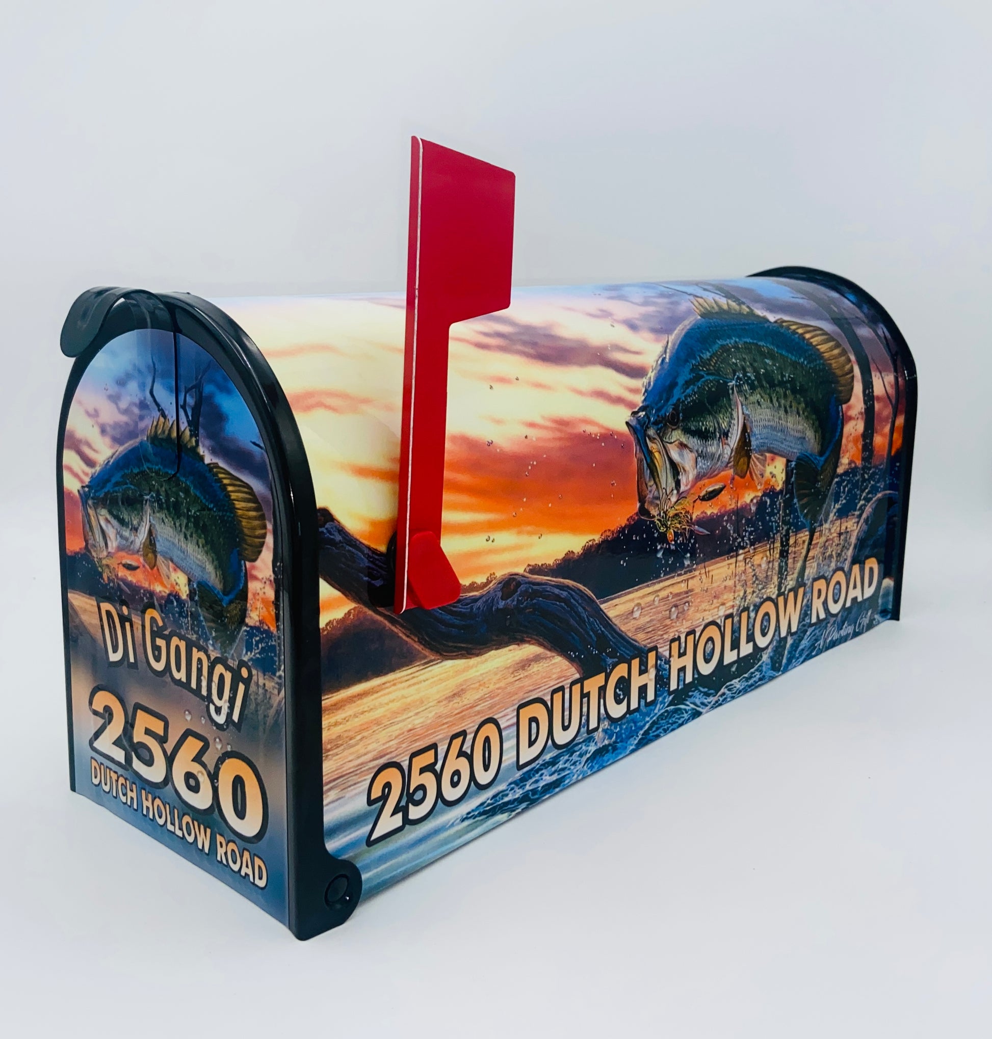bespoke post box fish Bass Fish Mailbox is a wonderful Gift for your Grandparents – Custom Mailboxes by A Parting Gift