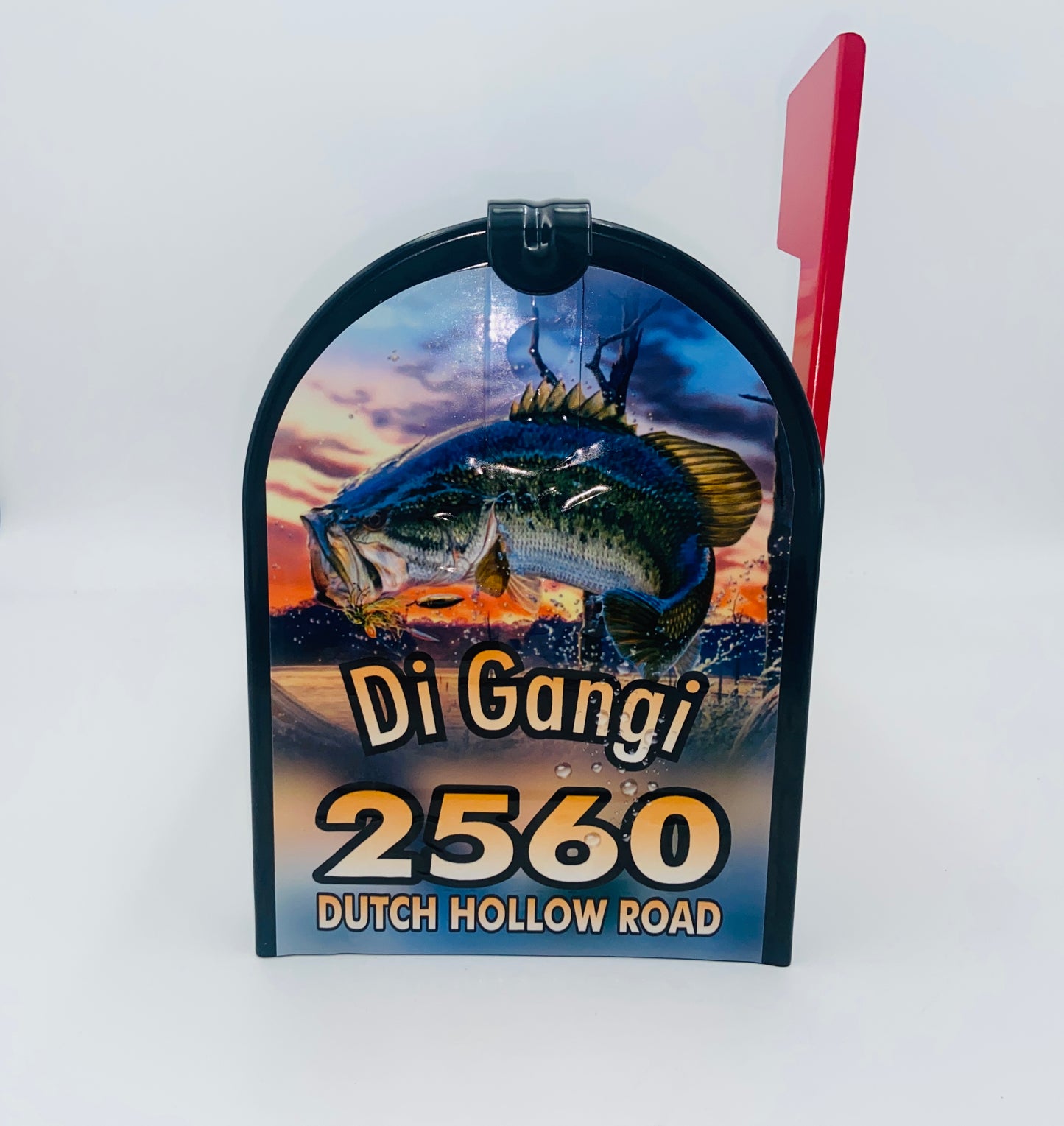 Bass Fish Mailbox is a wonderful Gift for your Grandparents