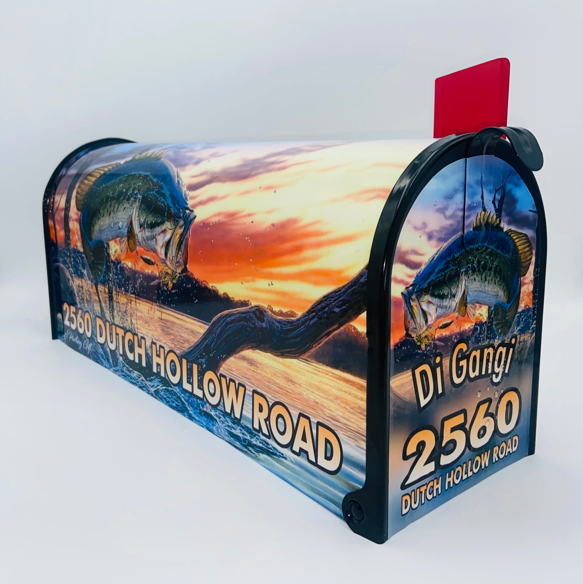 Custom Bass Fish Mailbox
