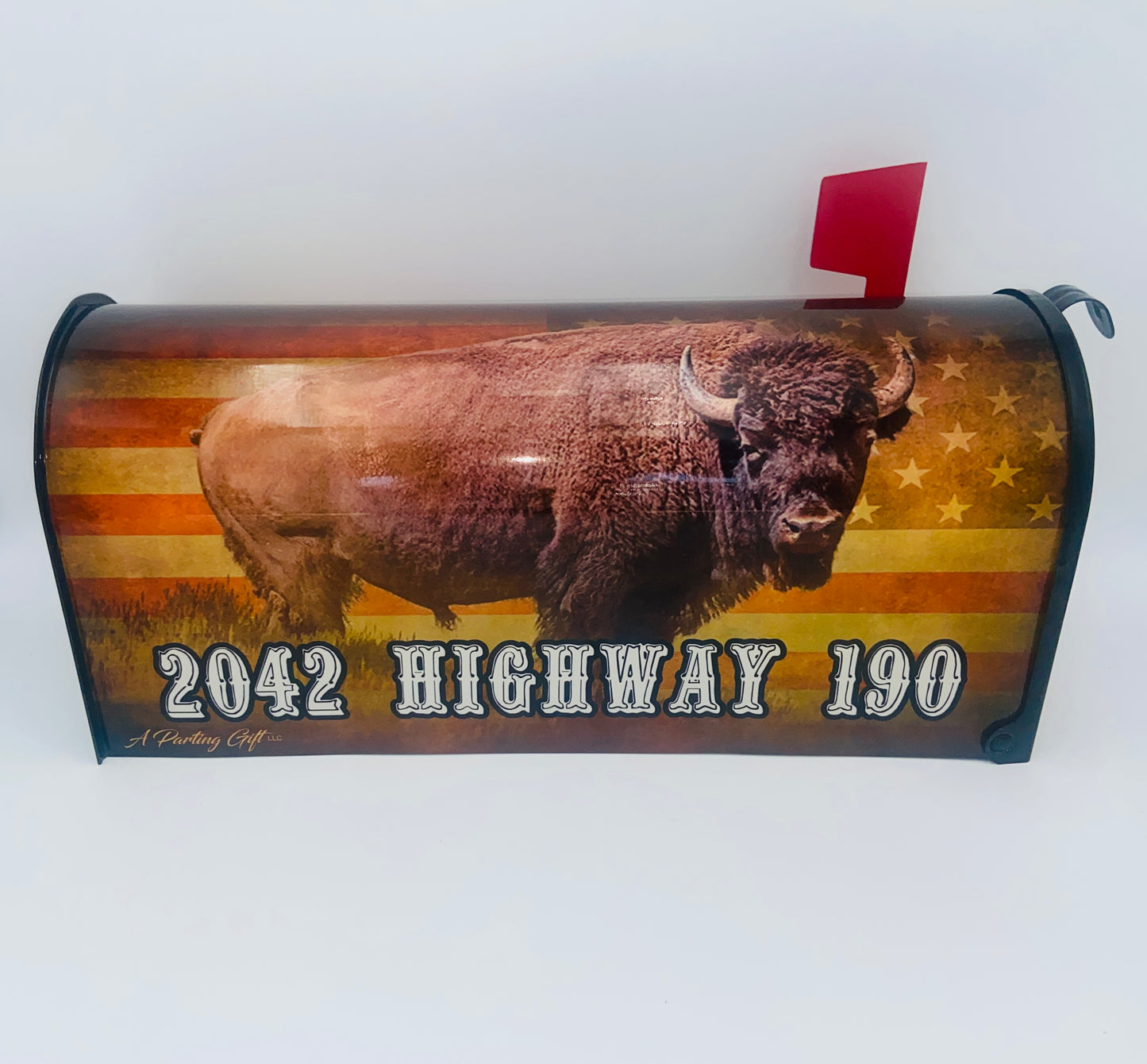 Majestic Bison Custom Mailbox | Embrace the Spirit of the Wild West