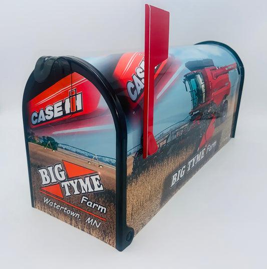 Tractors Farm harvester custom mailbox