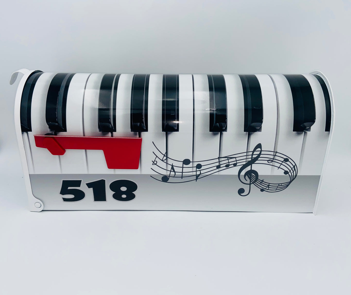 Custom Musical Mailbox for the Modern Musician, Gift for Dad and Mom