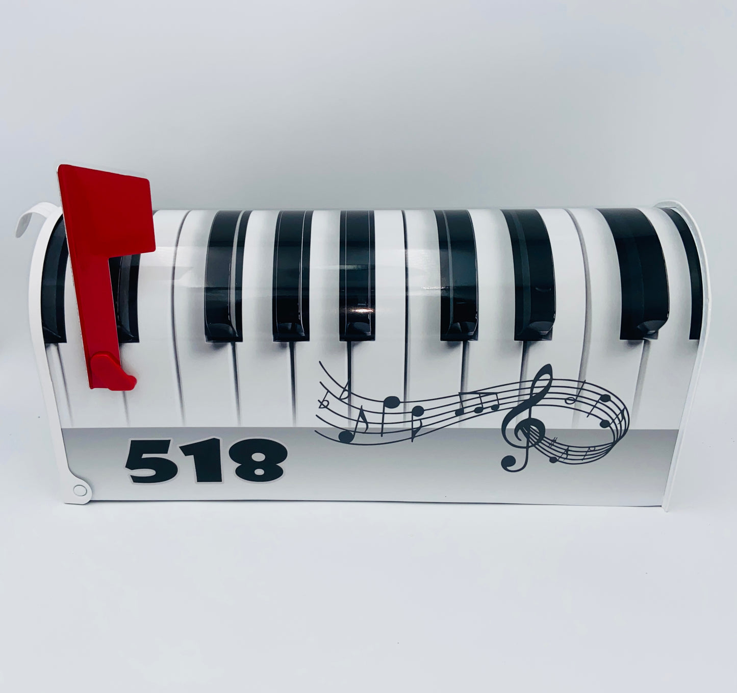 Custom Musical Mailbox for the Modern Musician, Gift for Dad and Mom