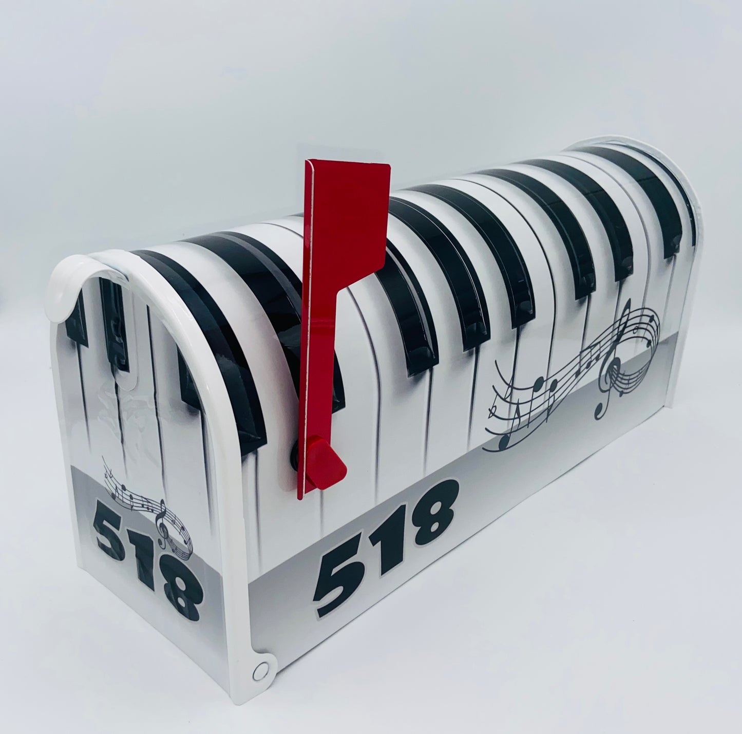 Custom Musical Mailbox for the Modern Musician, Gift for Dad and Mom