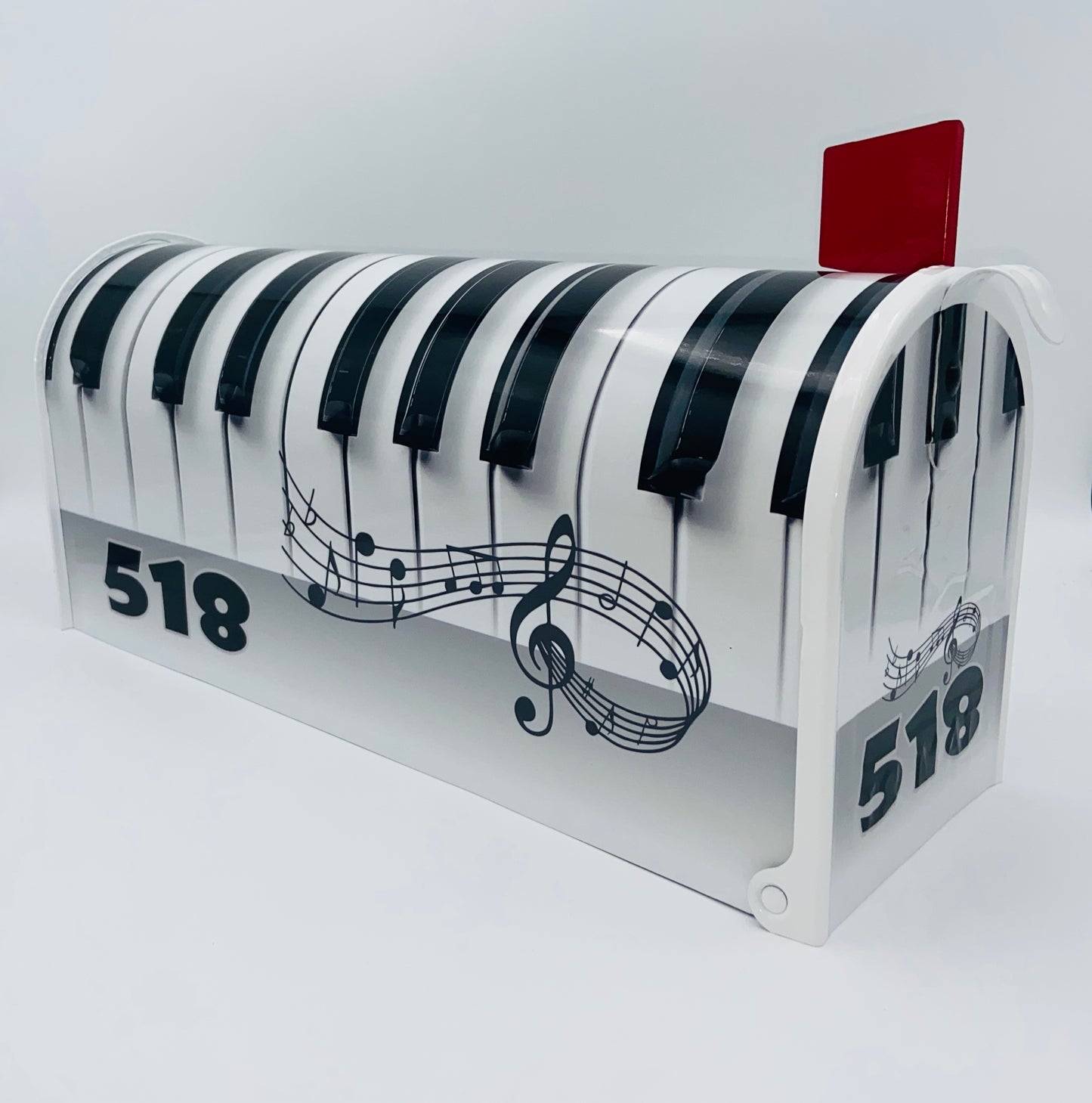 Custom Musical Mailbox for the Modern Musician, Gift for Dad and Mom
