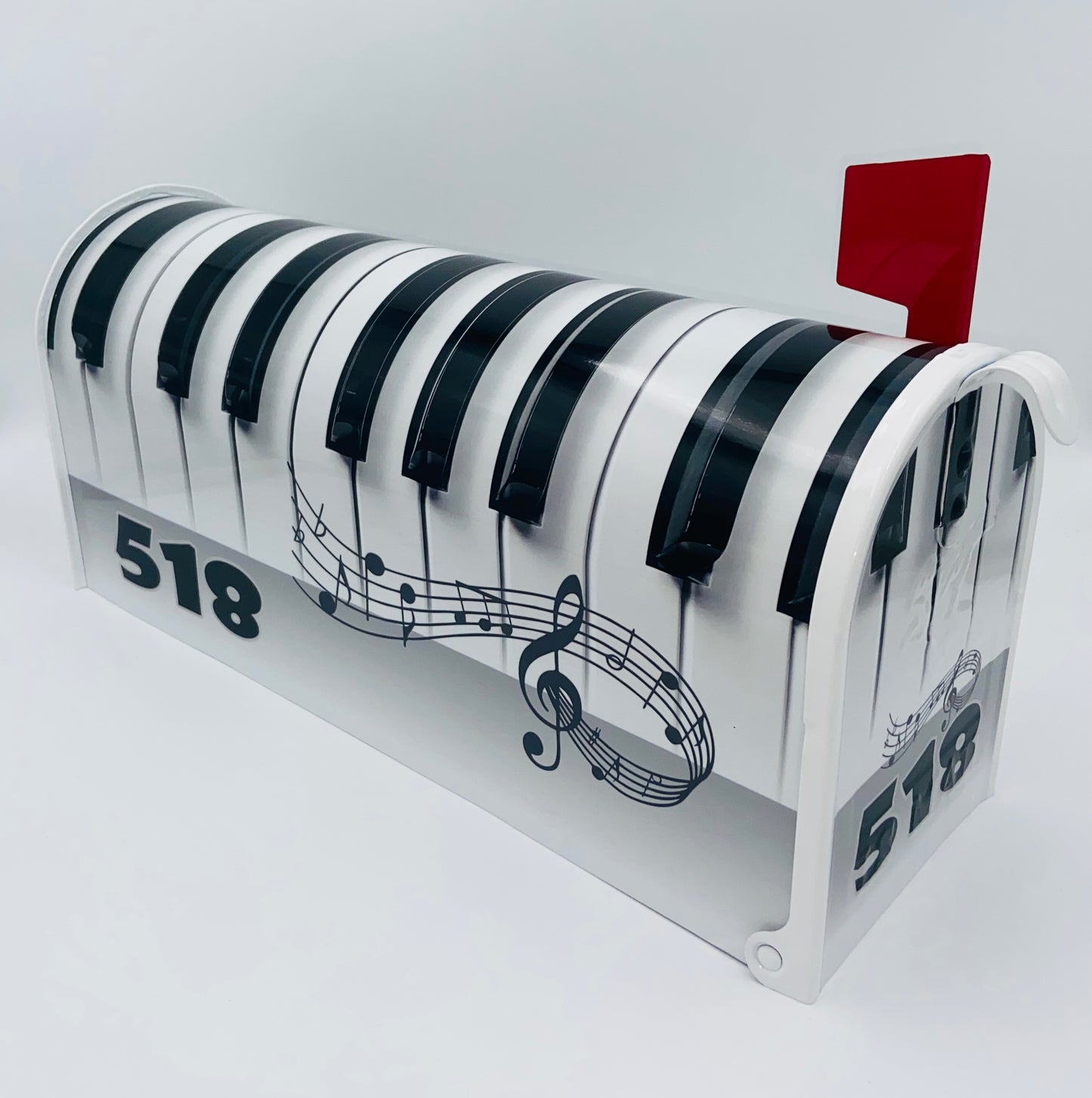 Custom Musical Mailbox for the Modern Musician, Gift for Dad and Mom