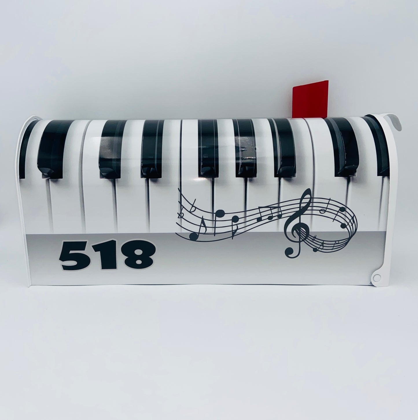 Custom Musical Mailbox for the Modern Musician, Gift for Dad and Mom