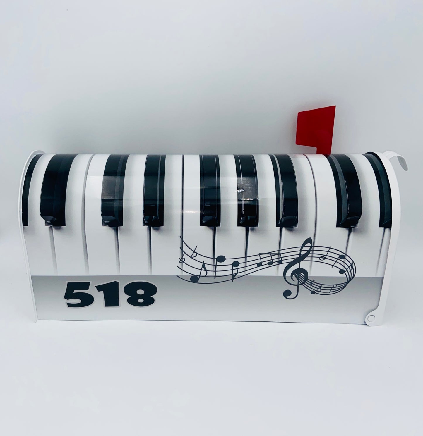 Custom Musical Mailbox for the Modern Musician, Gift for Dad and Mom