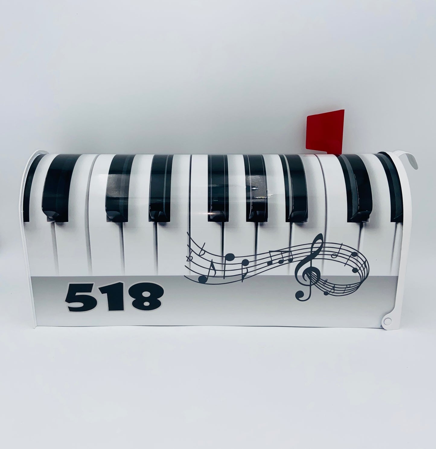 Custom Musical Mailbox for the Modern Musician, Gift for Dad and Mom