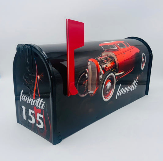 Hotrod Mailbox Gifts for Fathers Day, Custom Gift for Mom