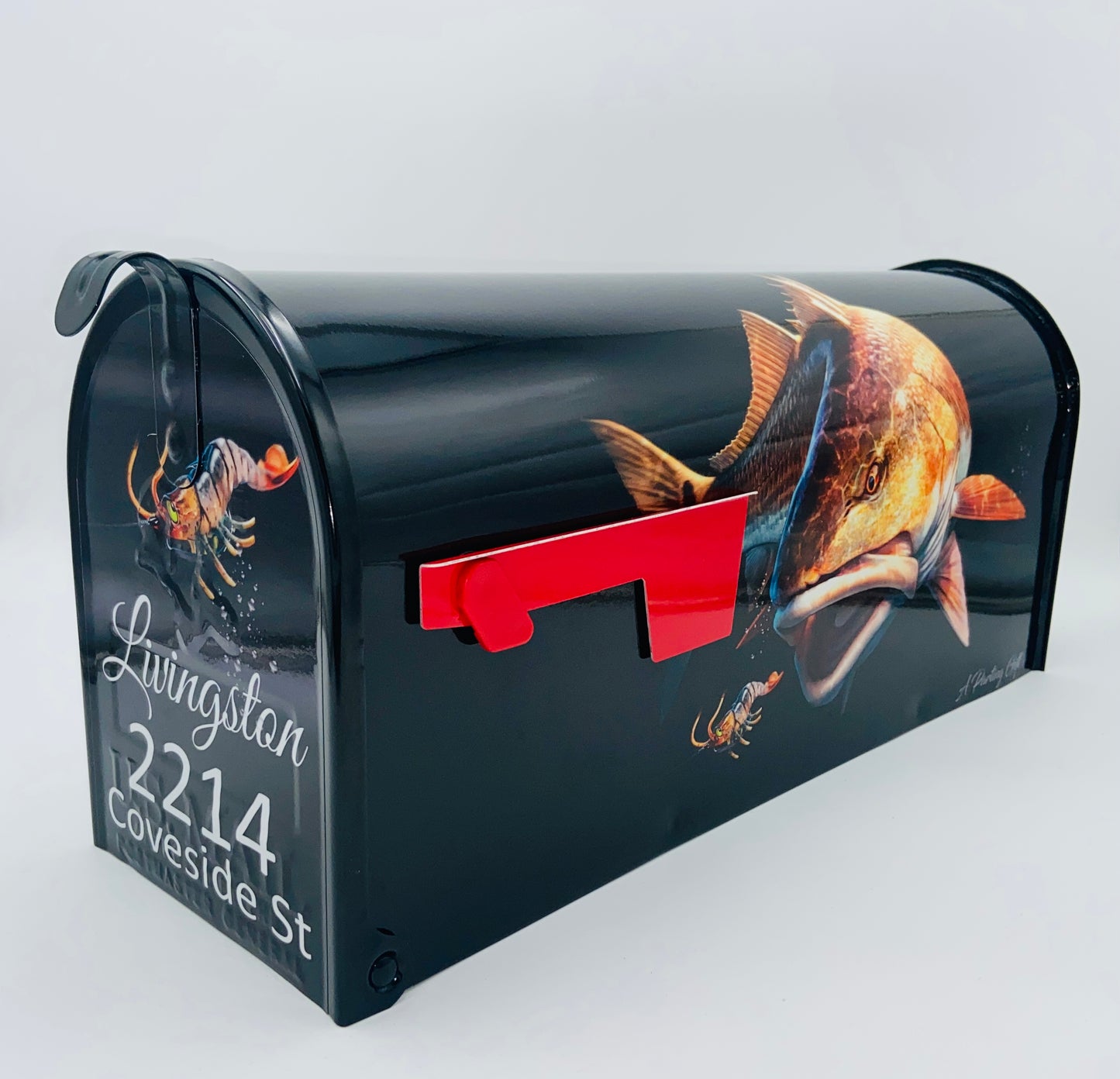 Redfish Custom mailbox, Personalized Gift