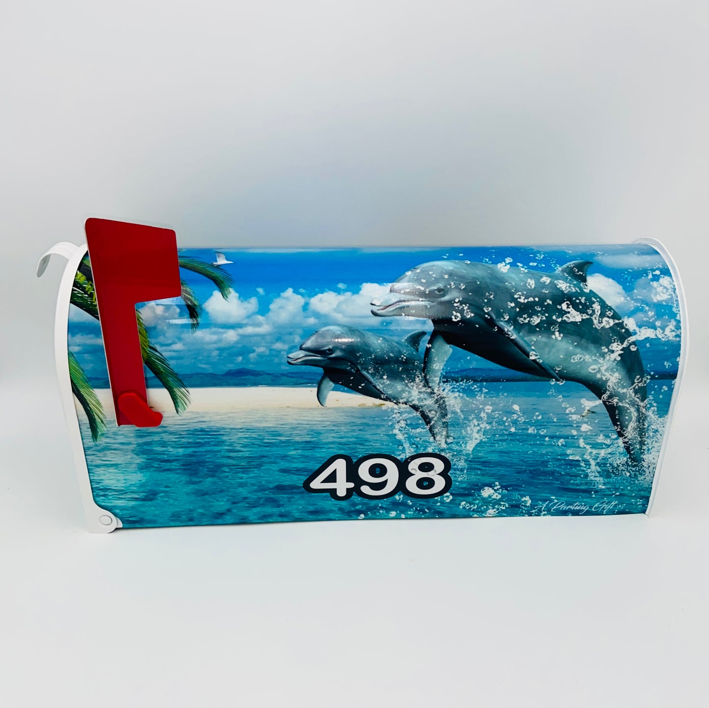 Dolphin Custom mailbox, Personalized Gift