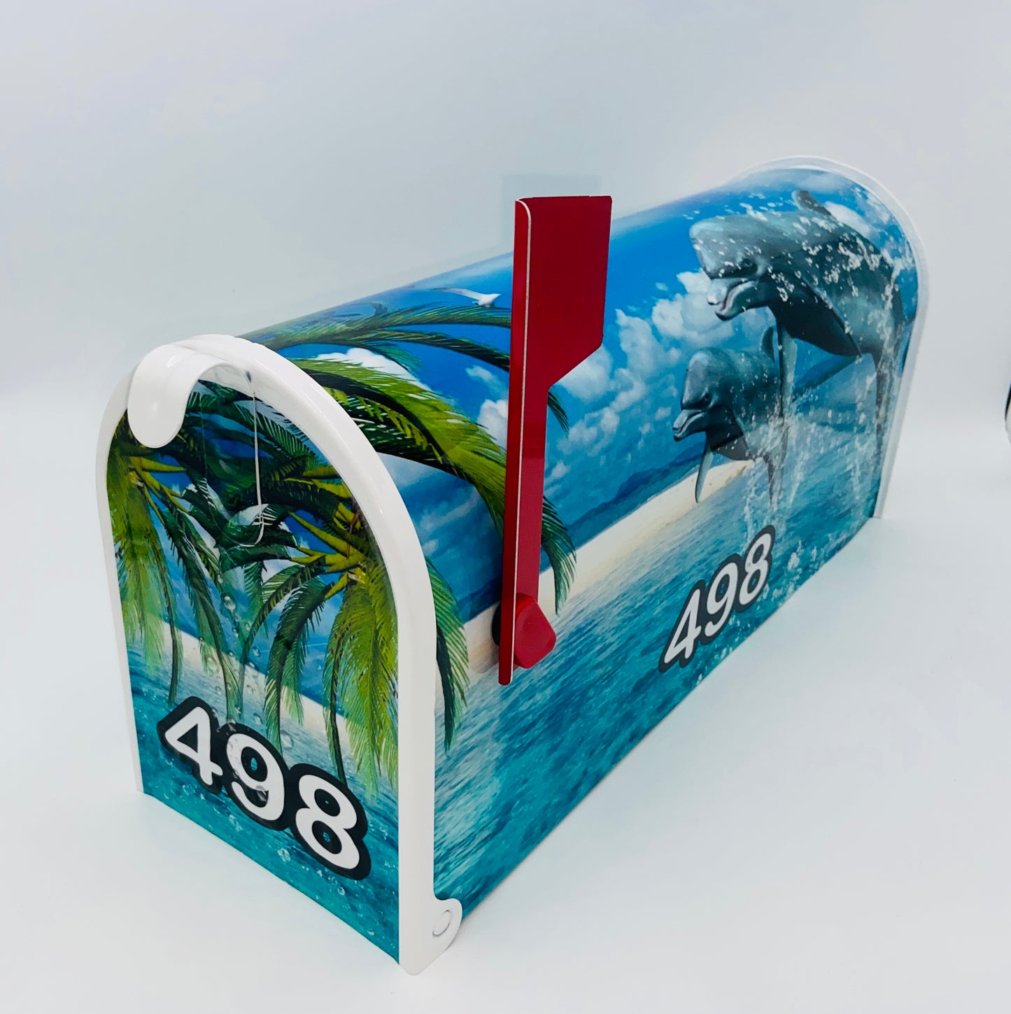 Dolphin Custom mailbox, Personalized Gift