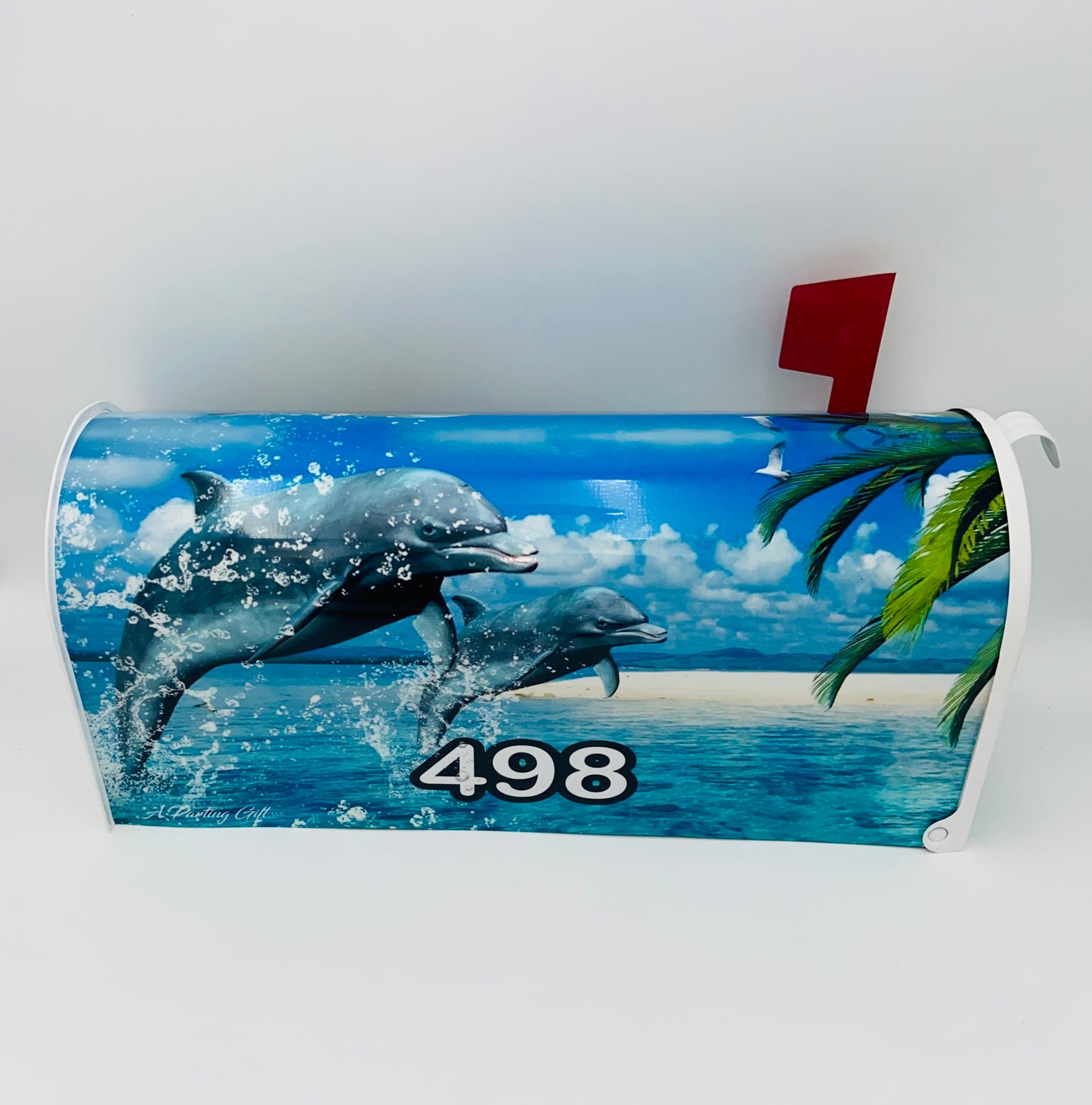 Dolphin Custom mailbox, Personalized Gift