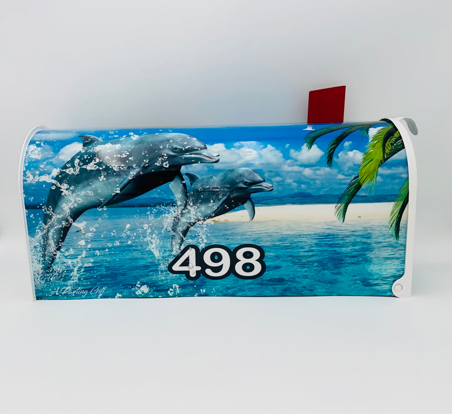 Dolphin Custom mailbox, Personalized Gift