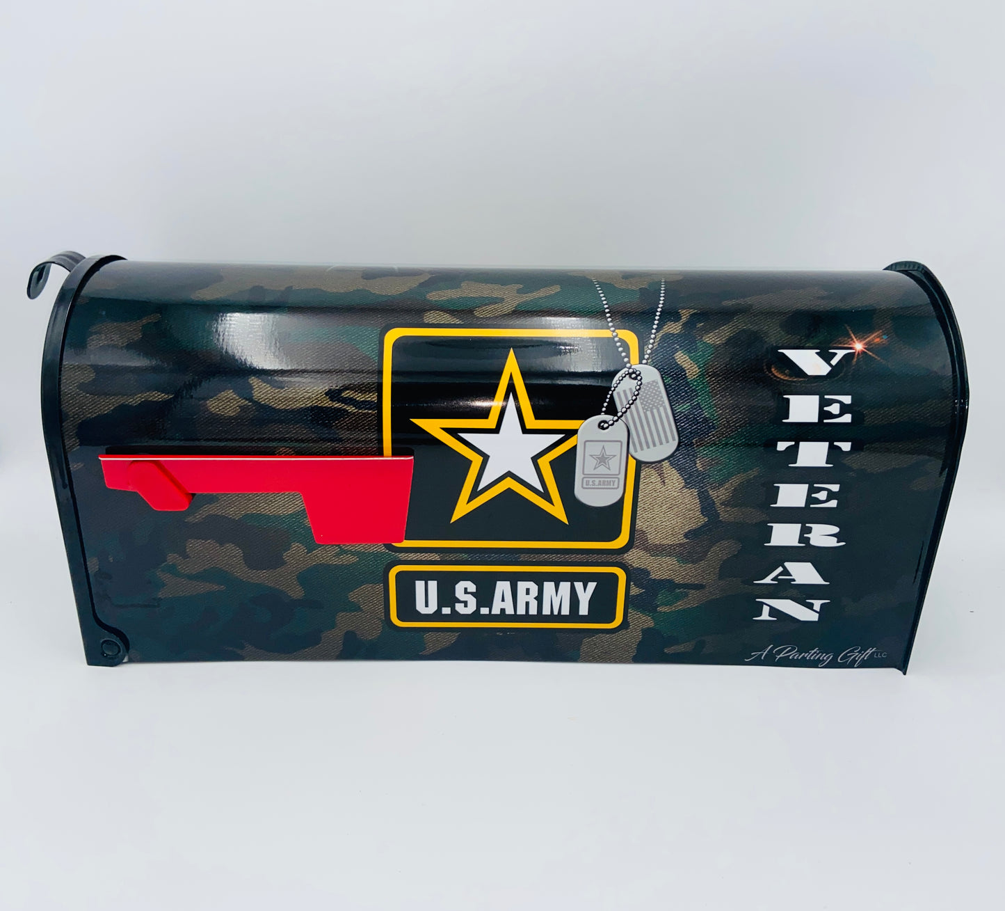 U.S. Army Veteran Custom Mailbox Patriotic gift
