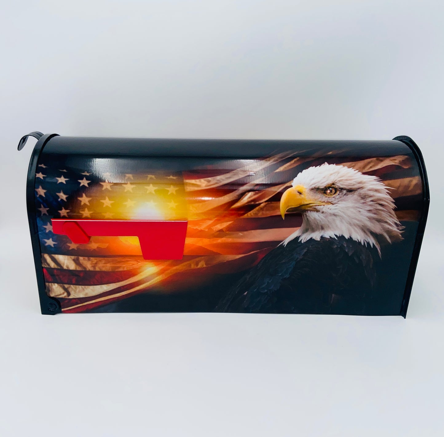 Stars and Stripes Custom Mailbox Independence Day Gift