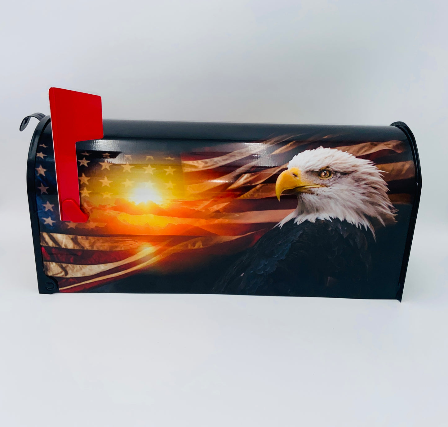 Stars and Stripes Custom Mailbox Independence Day Gift