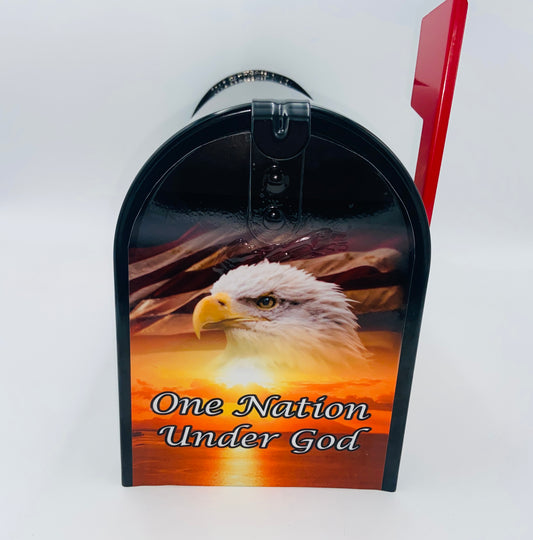 Stars and Stripes Custom Mailbox Independence Day Gift