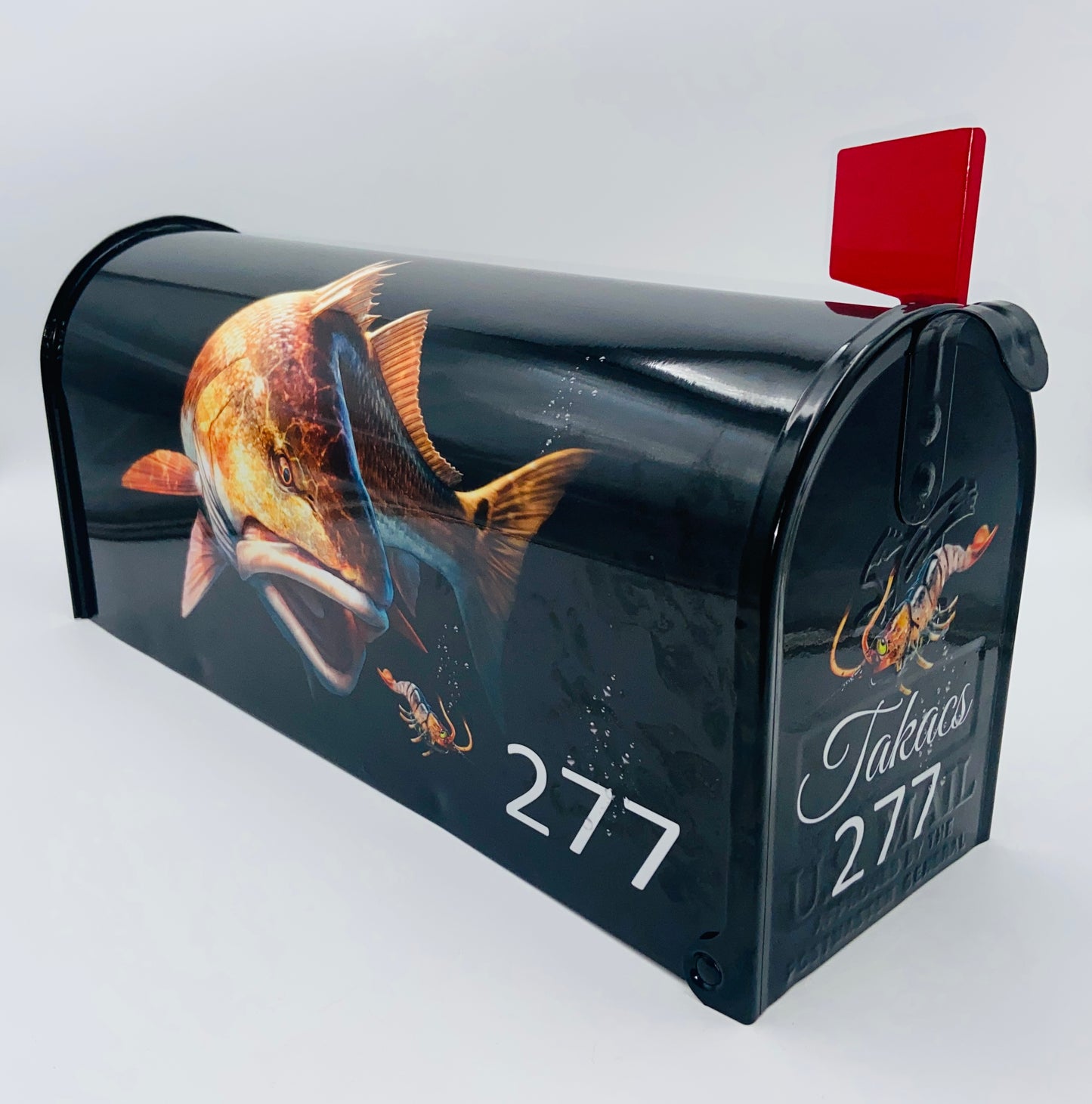 Redfish Custom mailbox, Personalized Gift