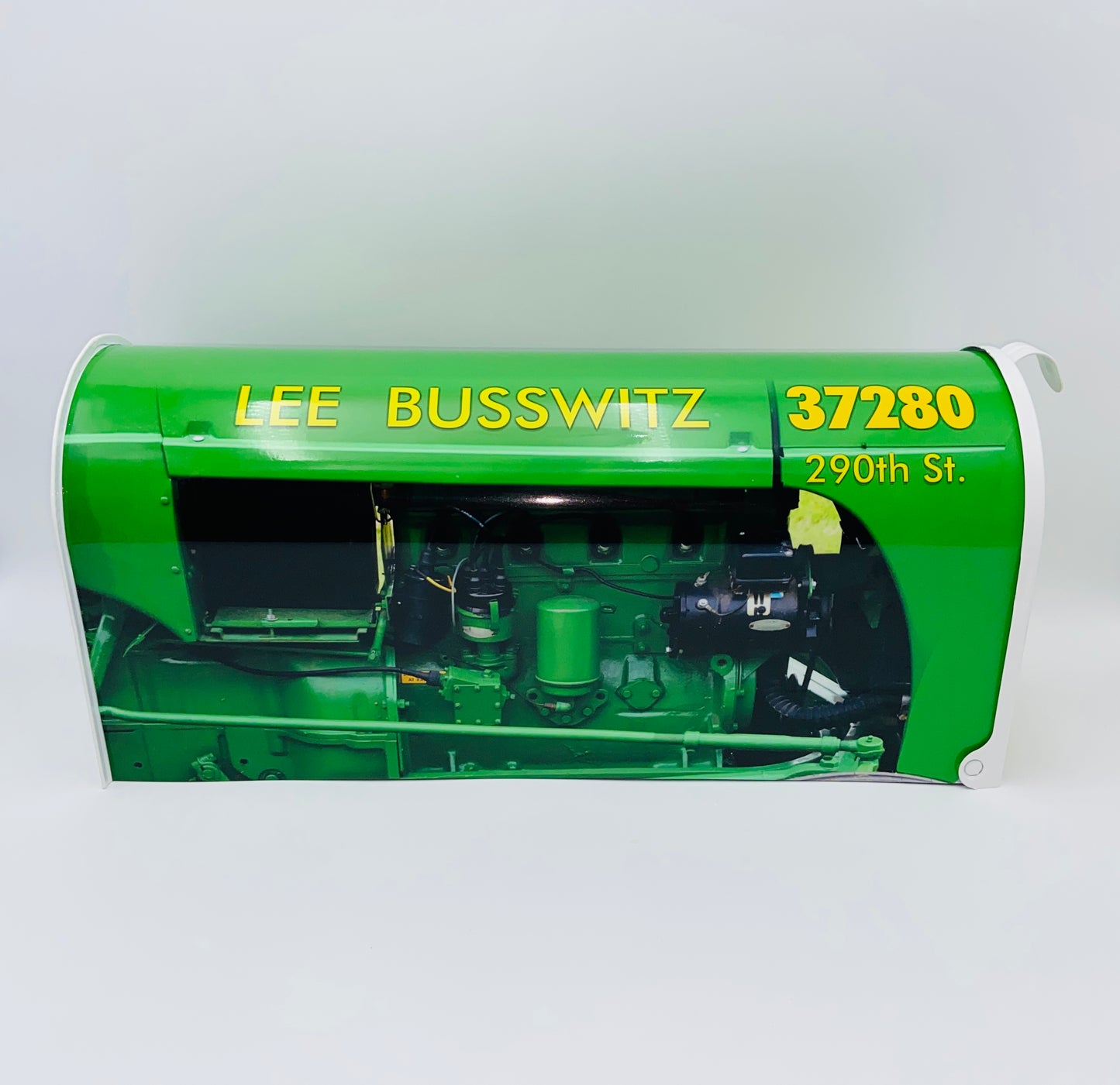 Tractor Farm custom mailbox gift