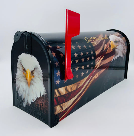 Stars and stripes mailbox: Very popular item