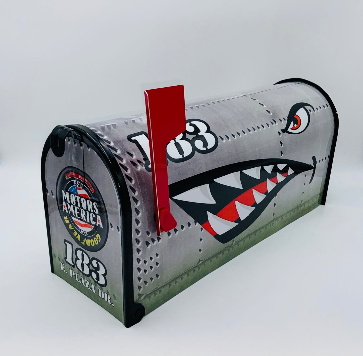Warbird Custom Mailbox Gift for Grand Dad