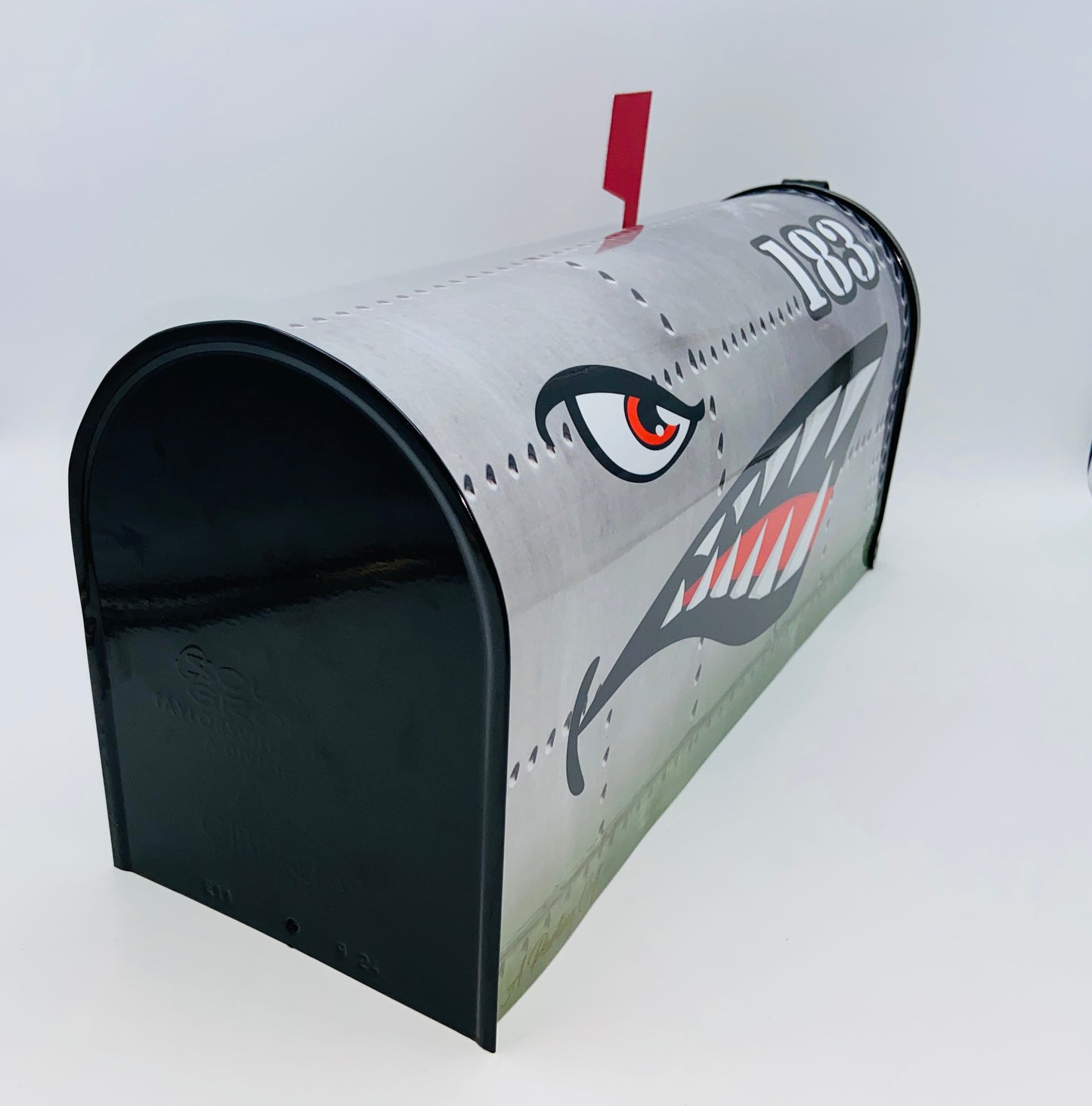 Warbird Custom Mailbox Gift for Grand Dad