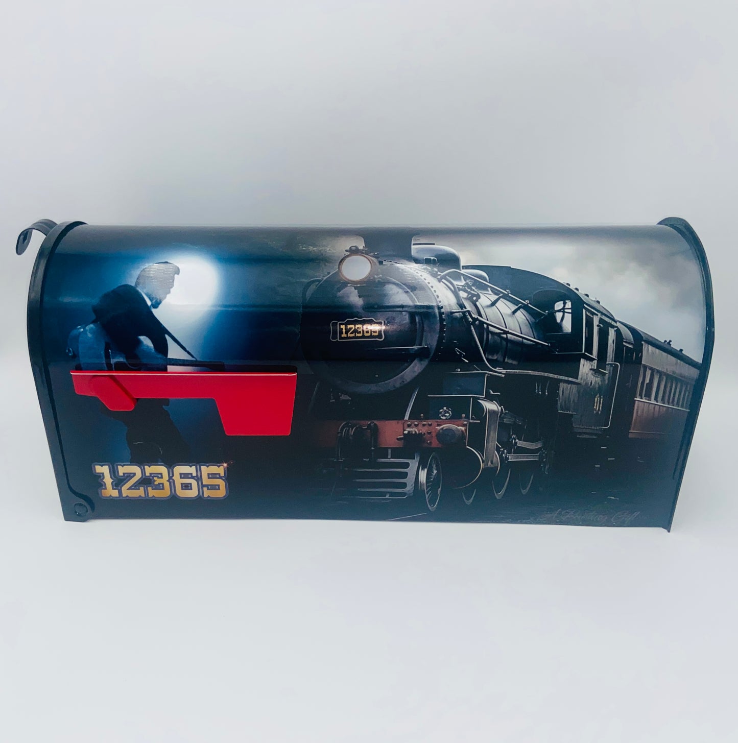 Steam train Locomotive Fathers Day gift, Rockabilly Gift for Mom