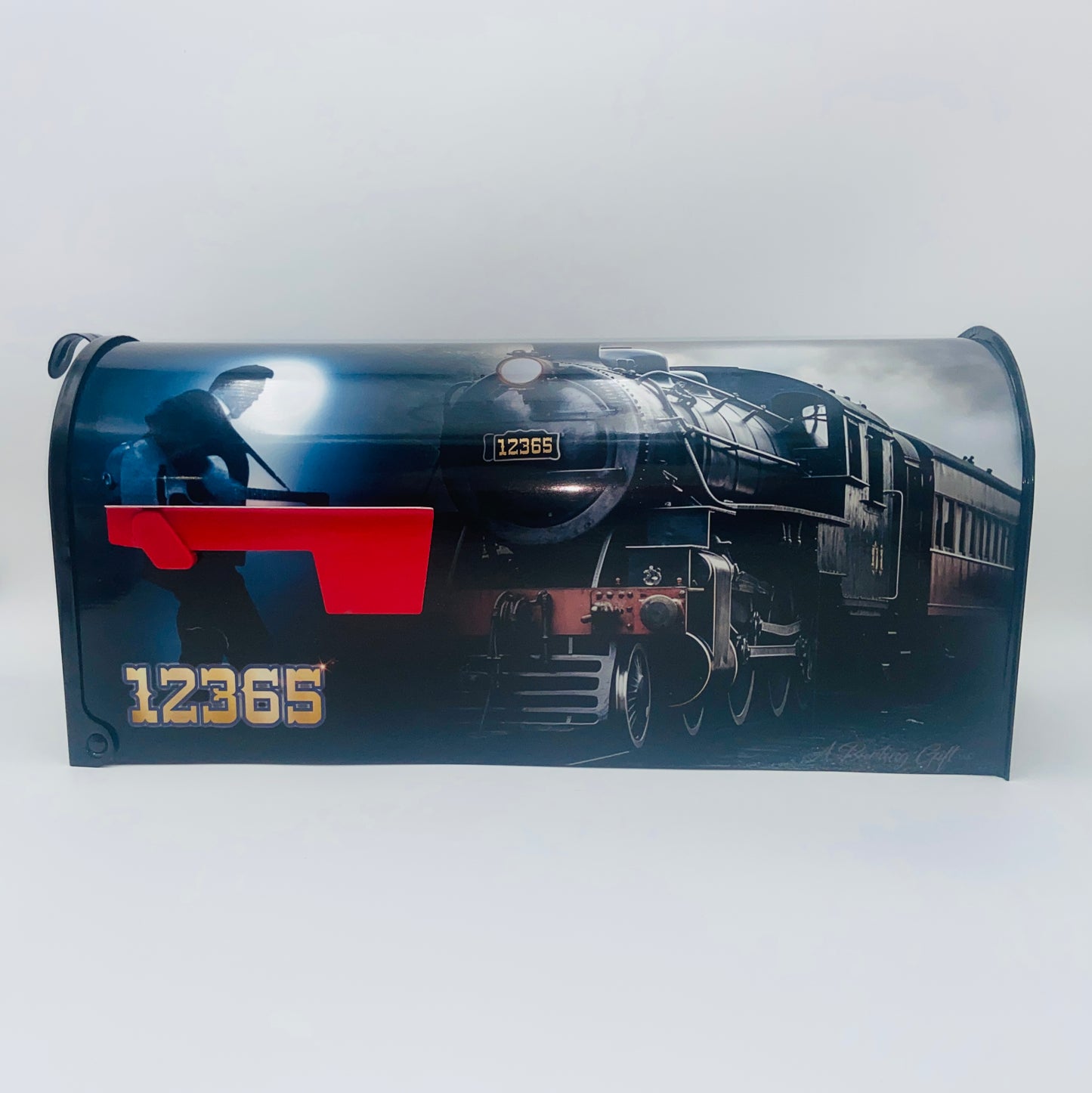 Steam train Locomotive Fathers Day gift, Rockabilly Gift for Mom
