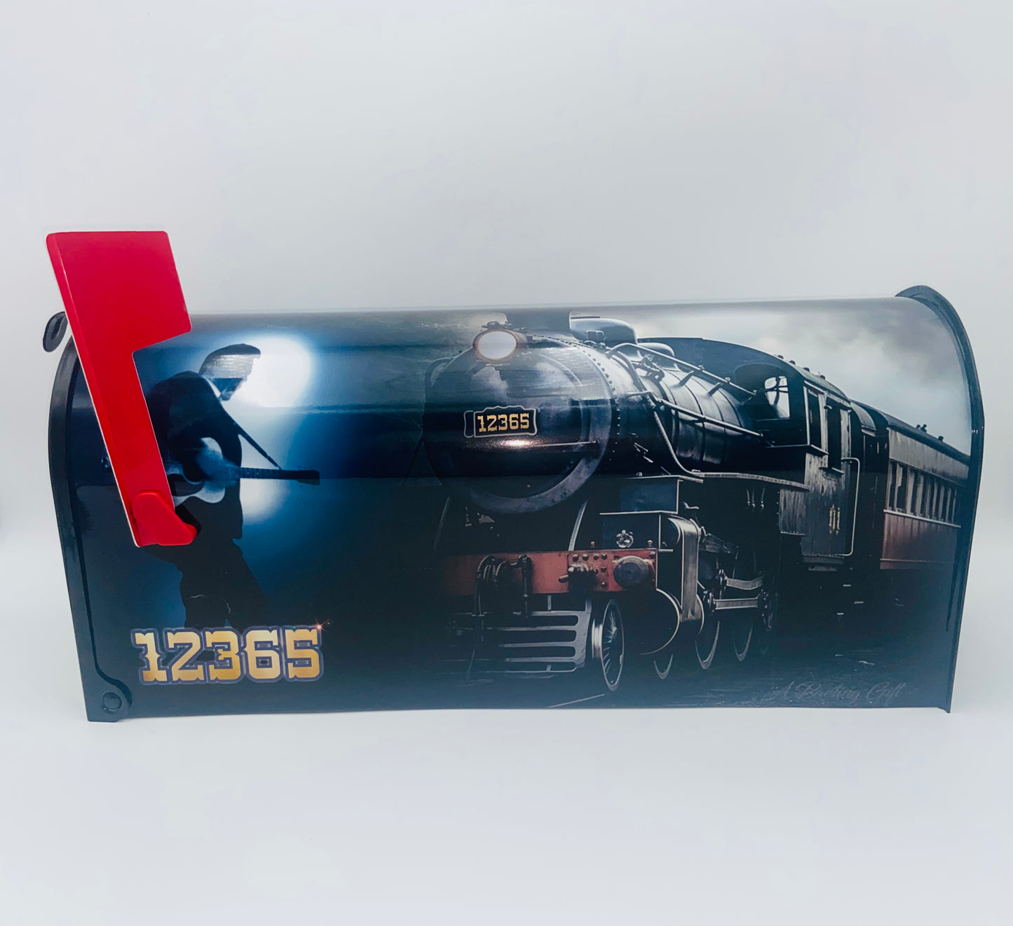 Steam train Locomotive Fathers Day gift, Rockabilly Gift for Mom