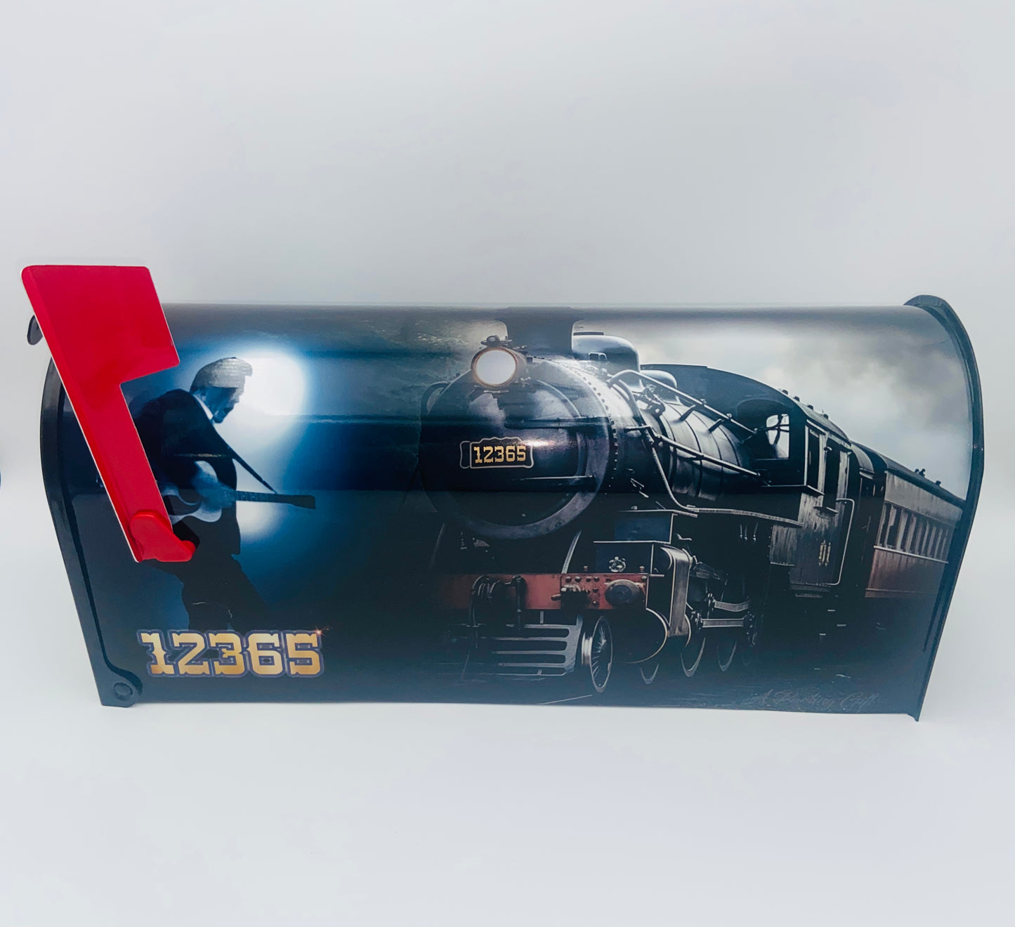 Steam train Locomotive Fathers Day gift, Rockabilly Gift for Mom