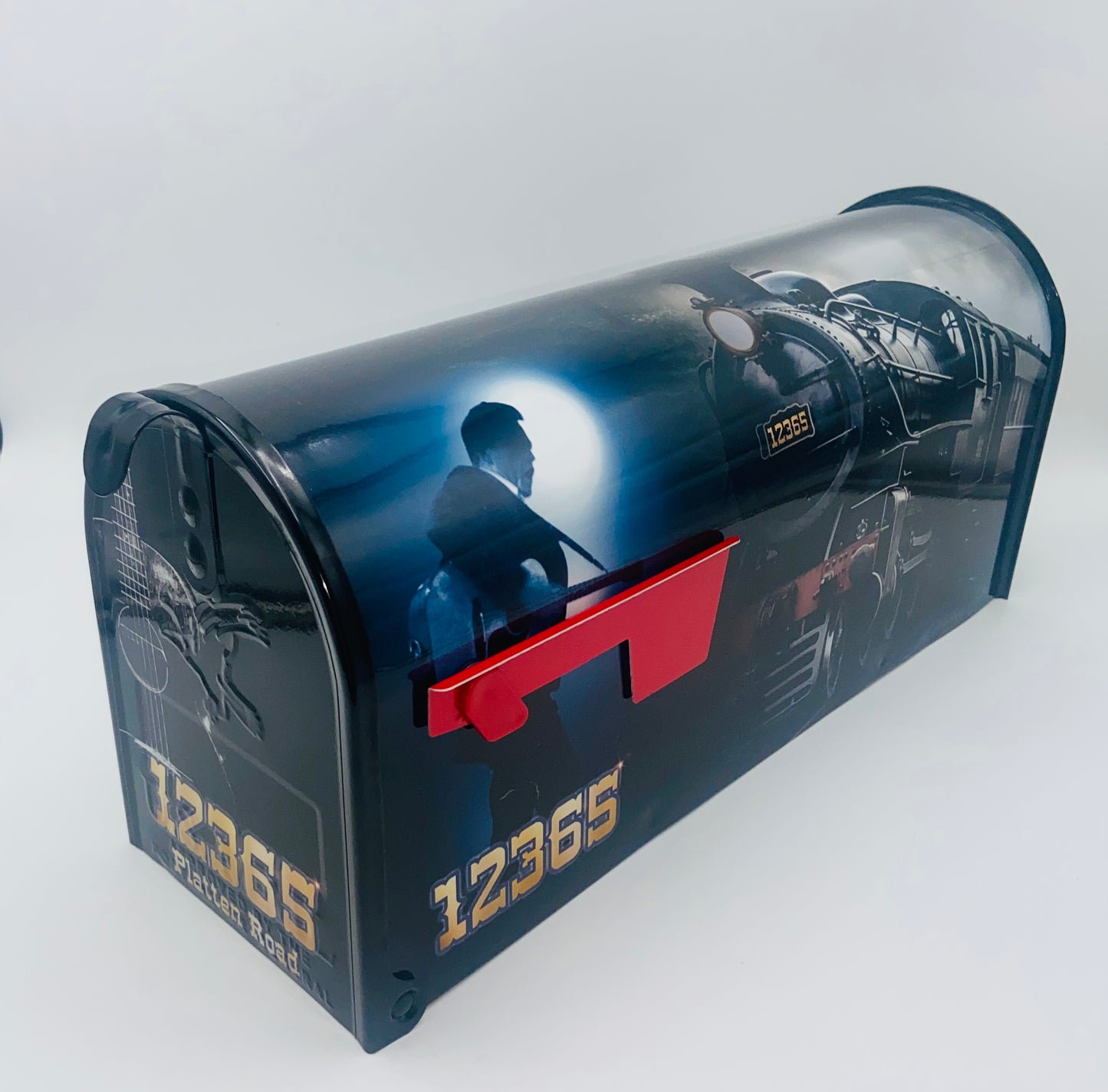 Steam train Locomotive Fathers Day gift, Rockabilly Gift for Mom