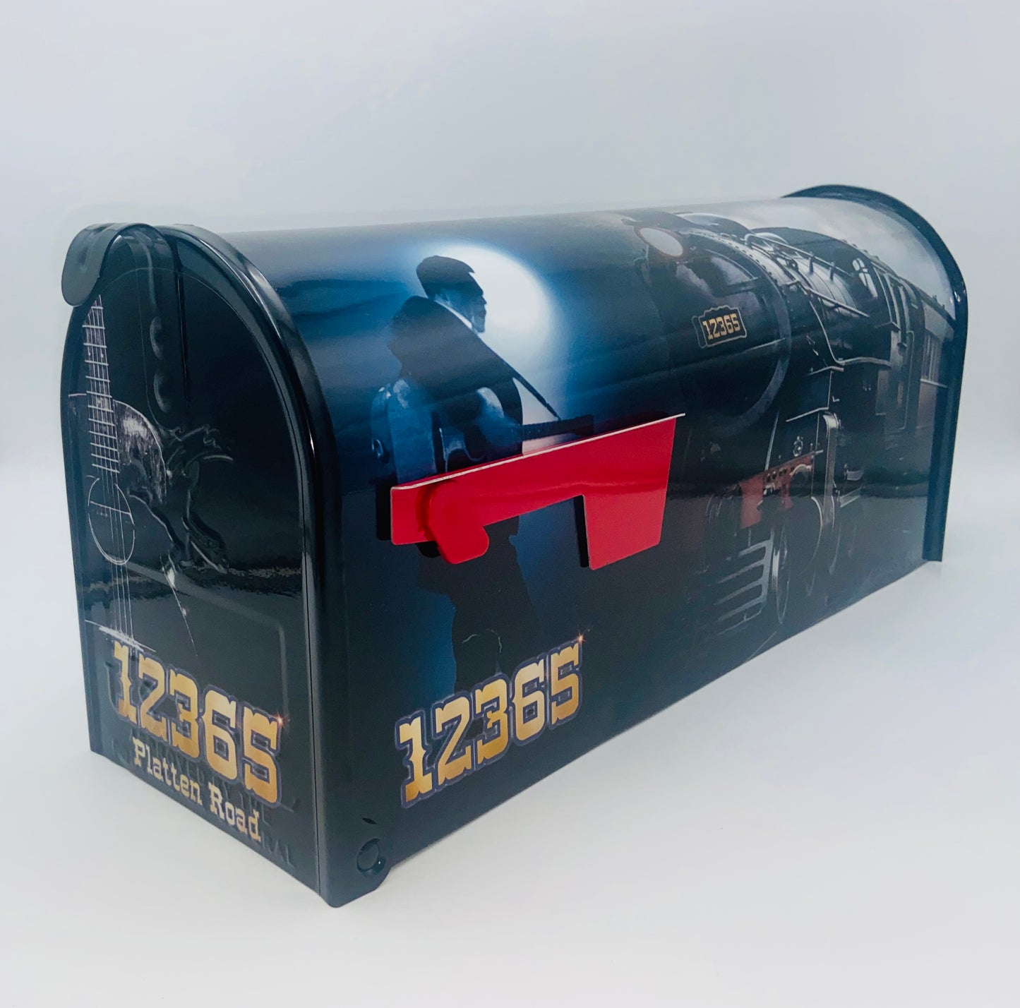 Steam train Locomotive Fathers Day gift, Rockabilly Gift for Mom