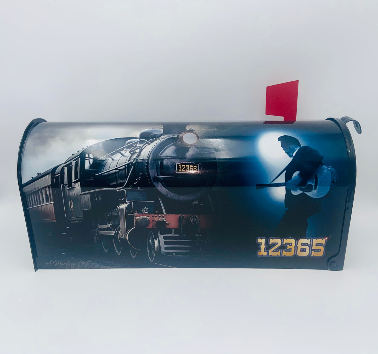 Steam train Locomotive Fathers Day gift, Rockabilly Gift for Mom