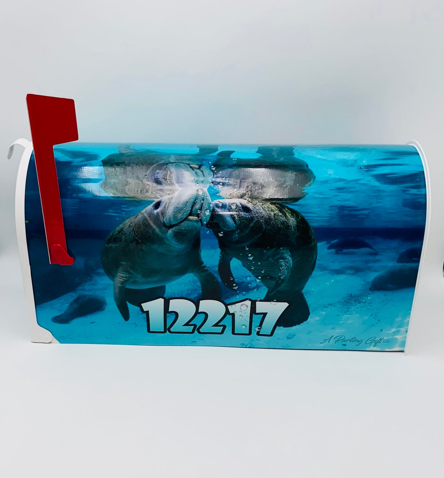 Manatee Custom mailbox, Personalized Gifts for Birthdays