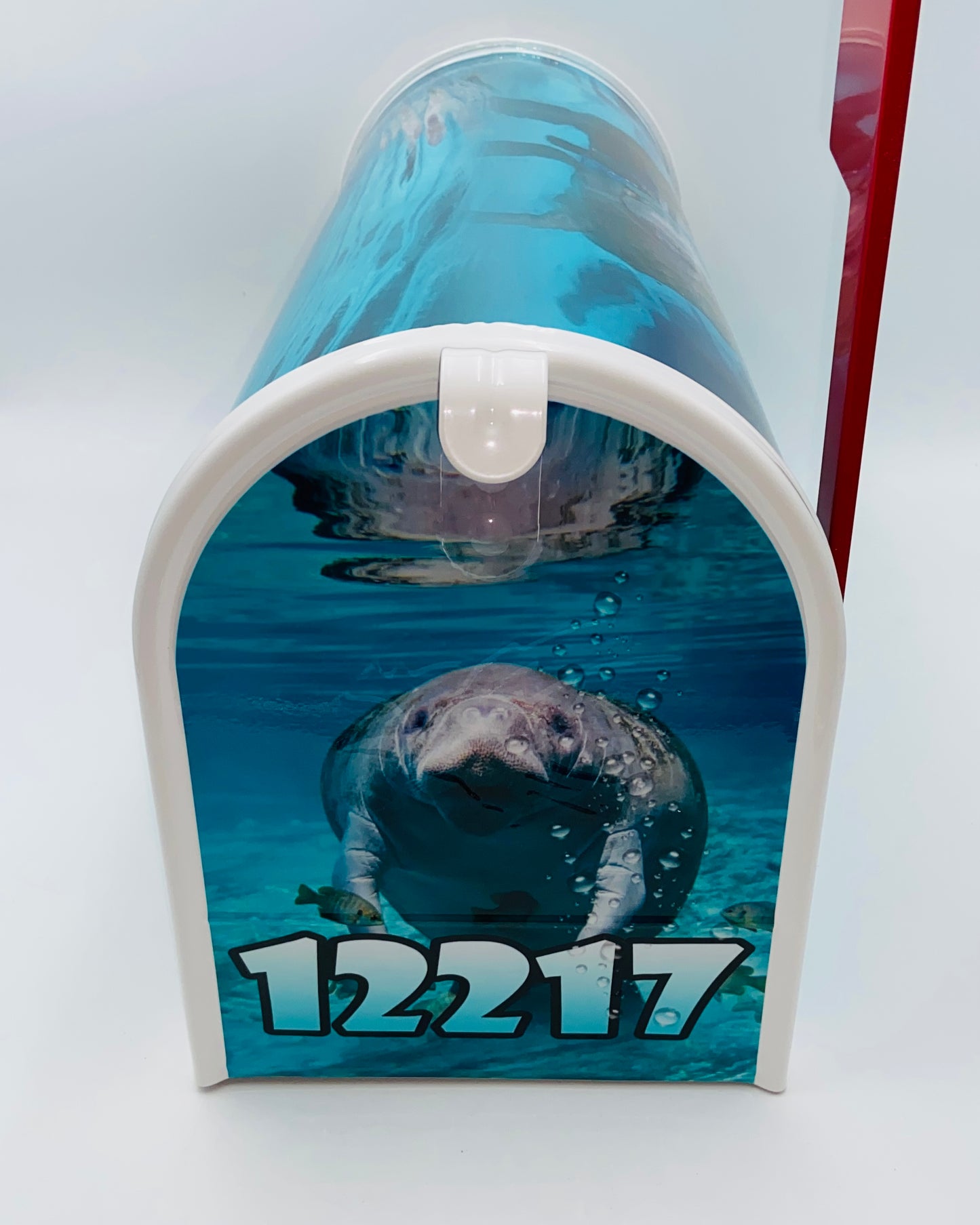 Manatee Custom mailbox, Personalized Gifts for Birthdays
