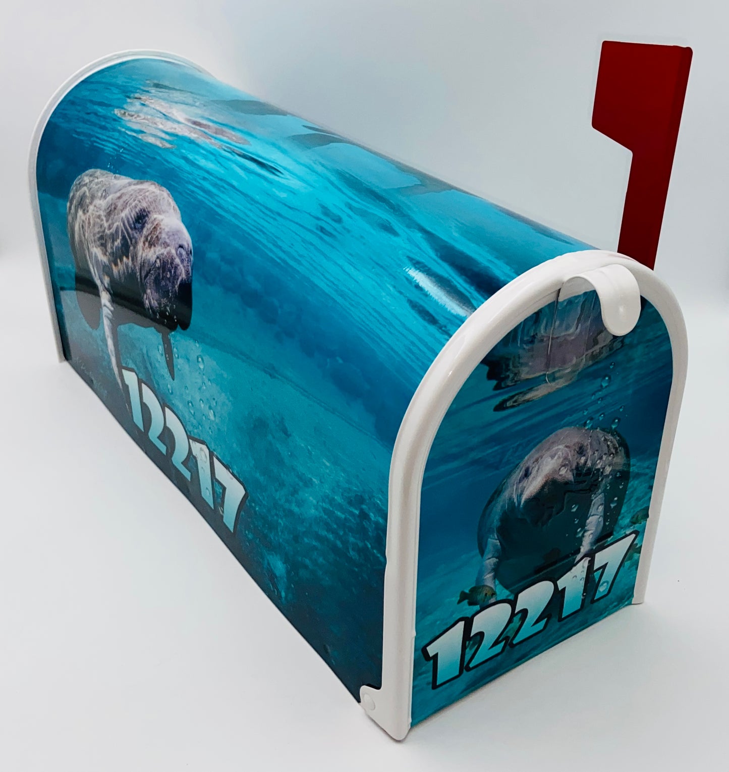 Manatee Custom mailbox, Personalized Gifts for Birthdays