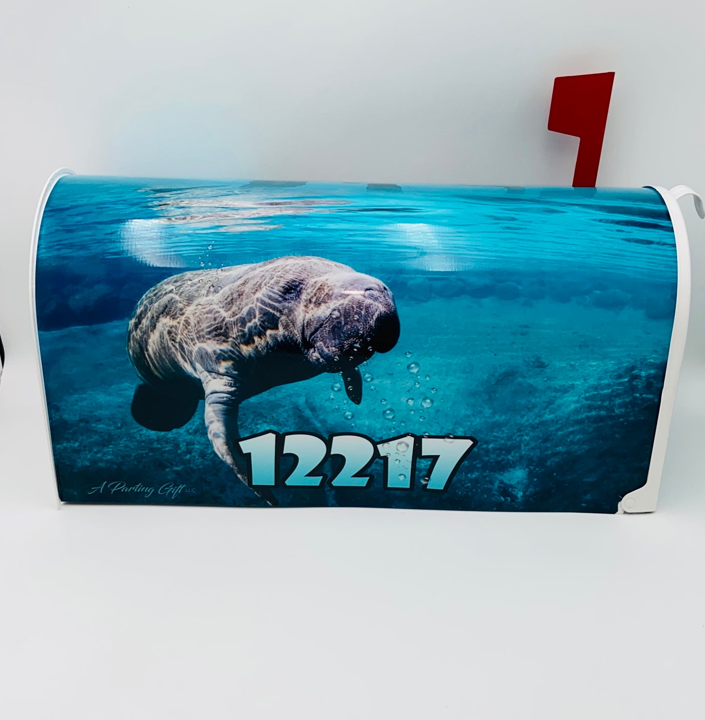 Manatee Custom mailbox, Personalized Gifts for Birthdays