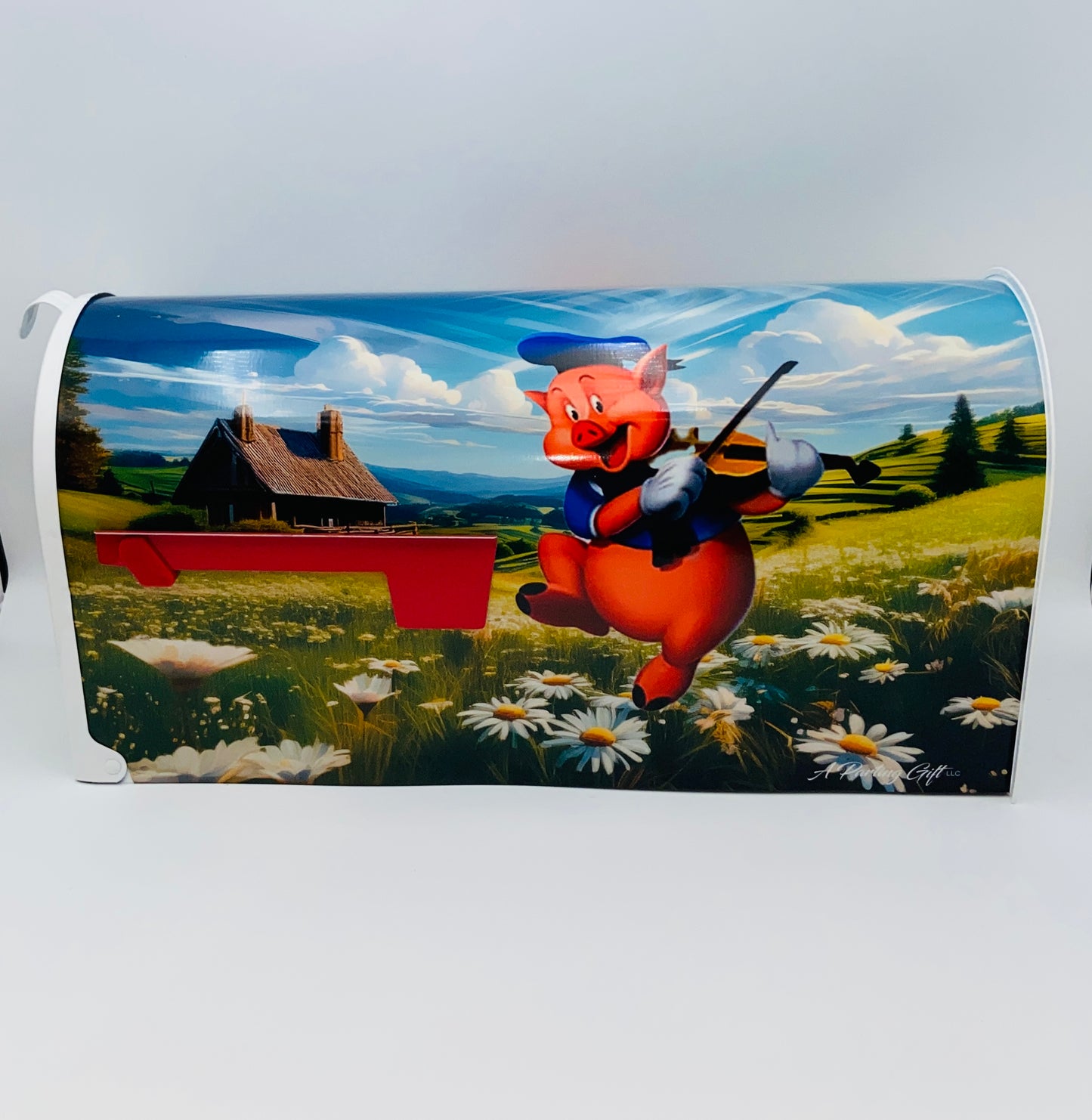 Piggy Custom Mailbox, Father's Day Gift, Homemade gift for Mom