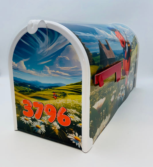 Piggy Custom Mailbox, Father's Day Gift, Homemade gift for Mom