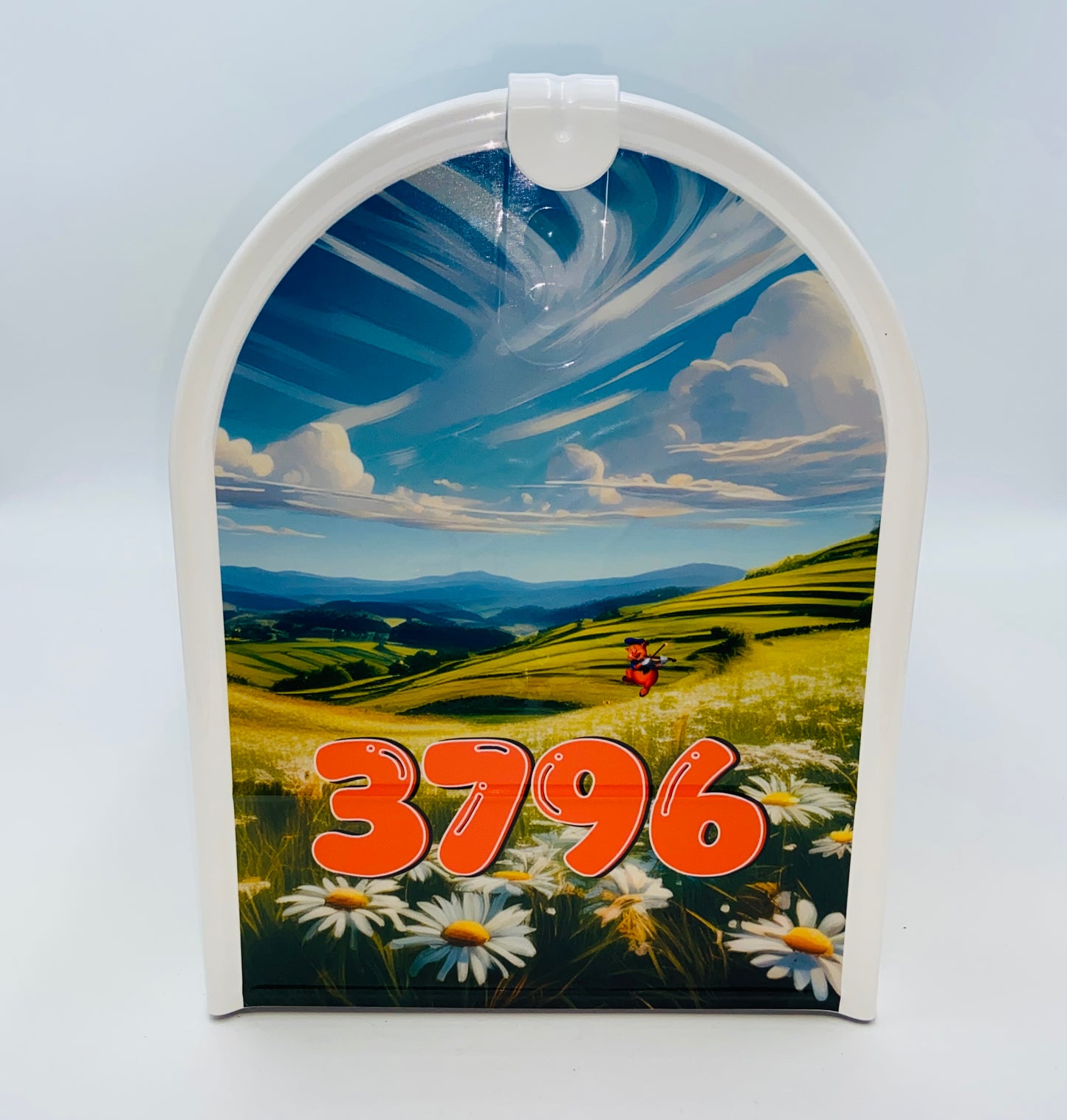Piggy Custom Mailbox, Father's Day Gift, Homemade gift for Mom