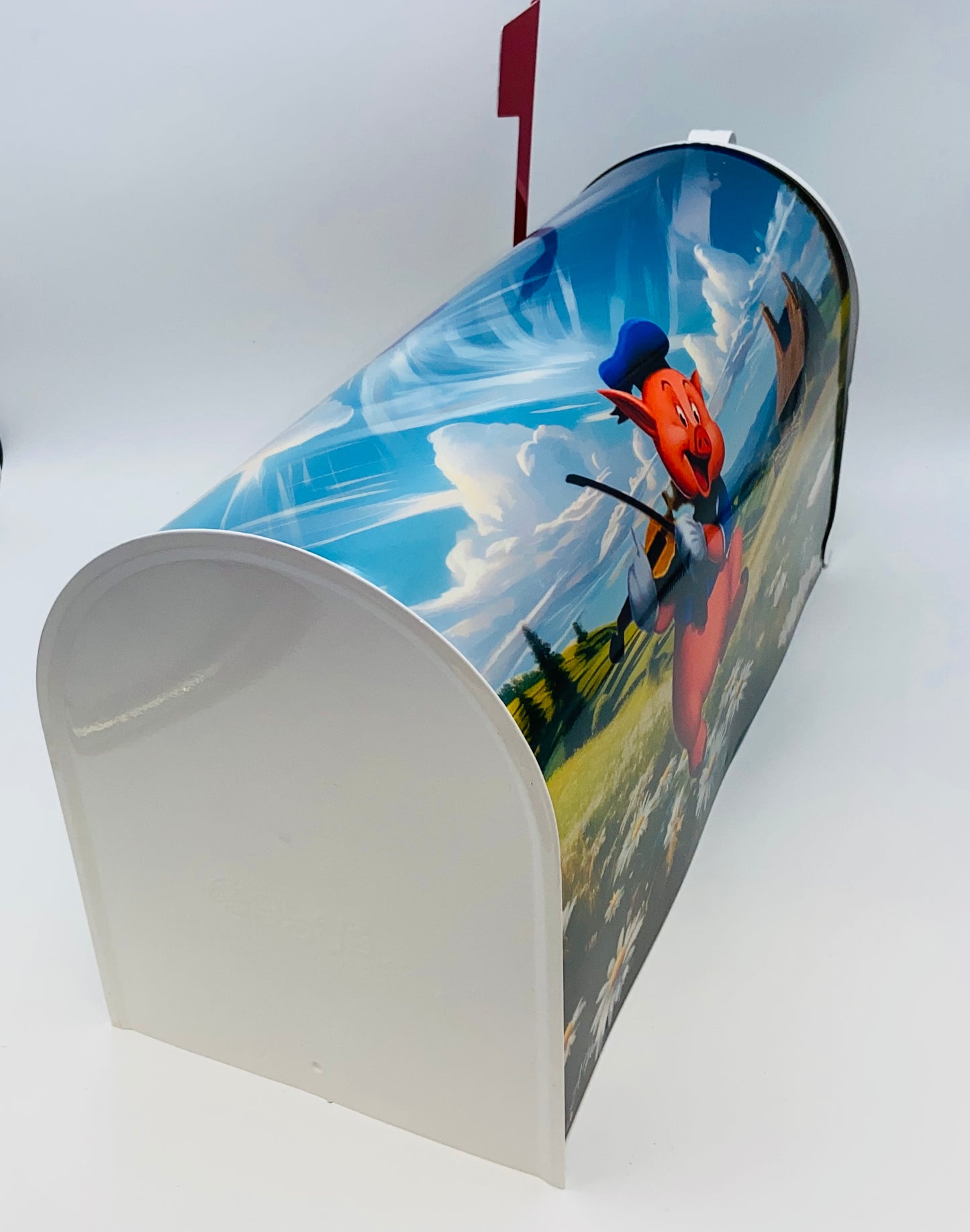 Piggy Custom Mailbox, Father's Day Gift, Homemade gift for Mom