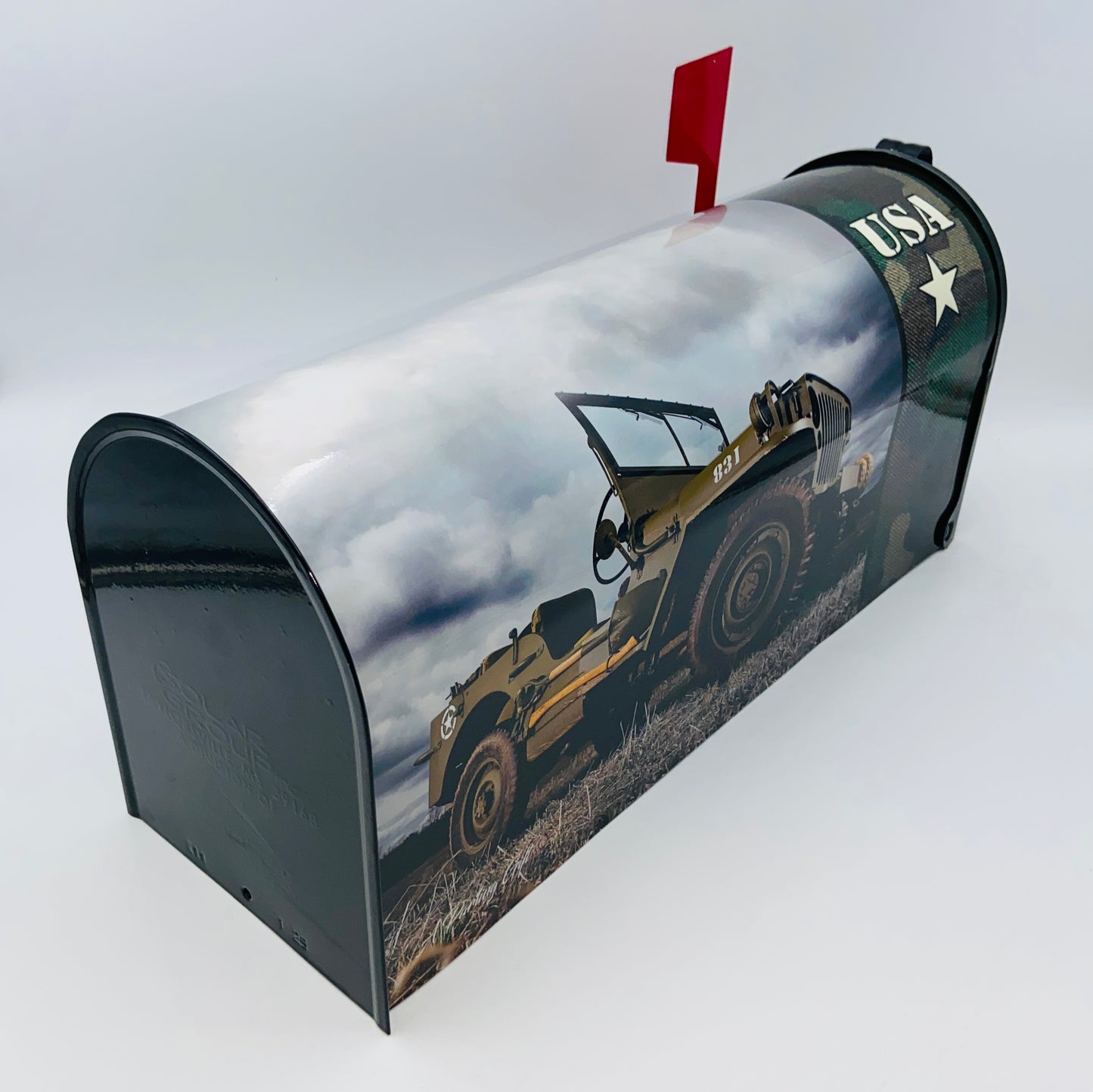 U.S. Army Veteran Truck Custom Mailbox Patriotic gift