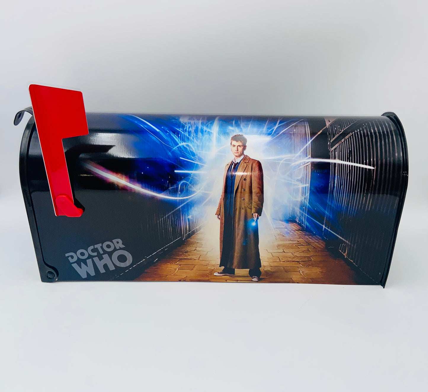 Science fiction custom mailbox gift for Dad and Mom