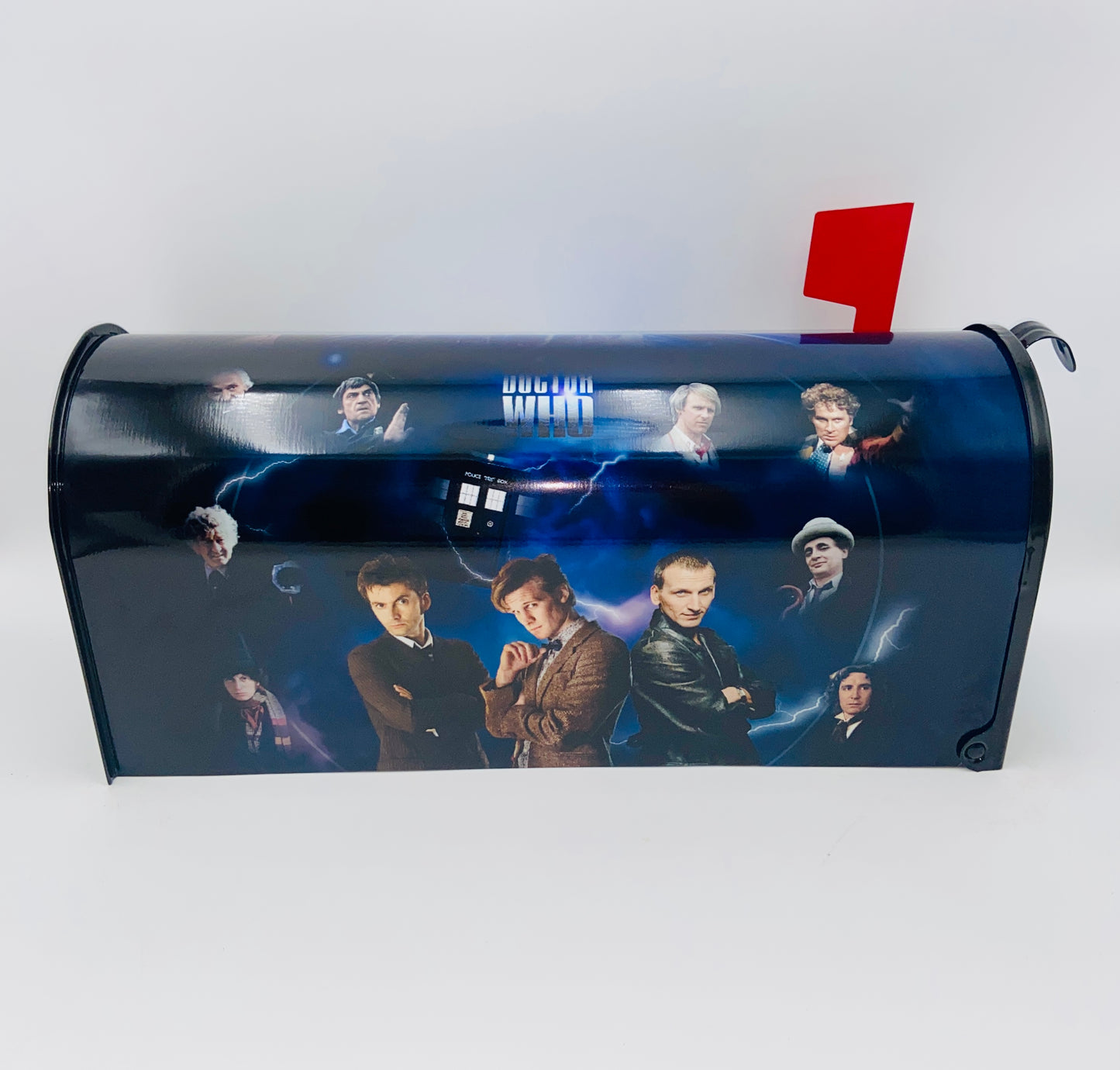 Science fiction custom mailbox gift for Dad and Mom