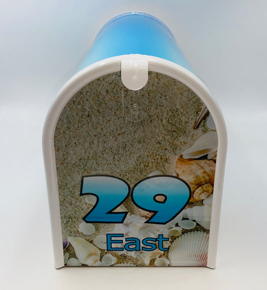 Starfish Custom Mailbox, Beach Decor Gift