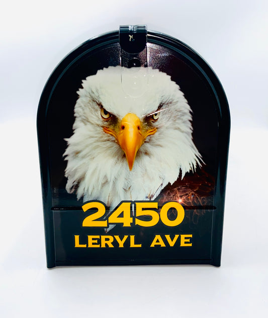 Woman Veteran Custom Mailbox Patriotic Gift for Mom